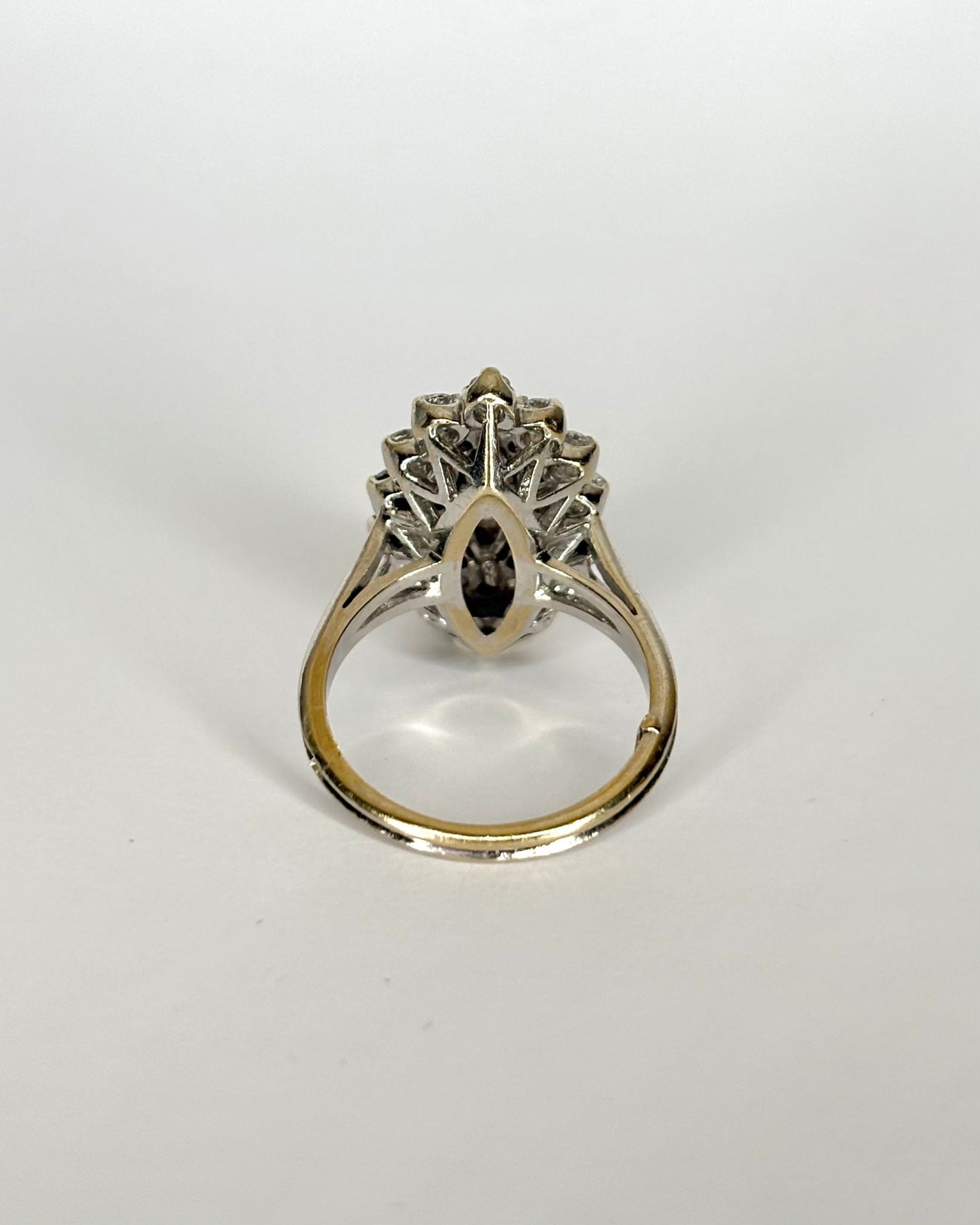 Bague Marquise Diamants 1.17 ct "Daphné" - Elliade Paris