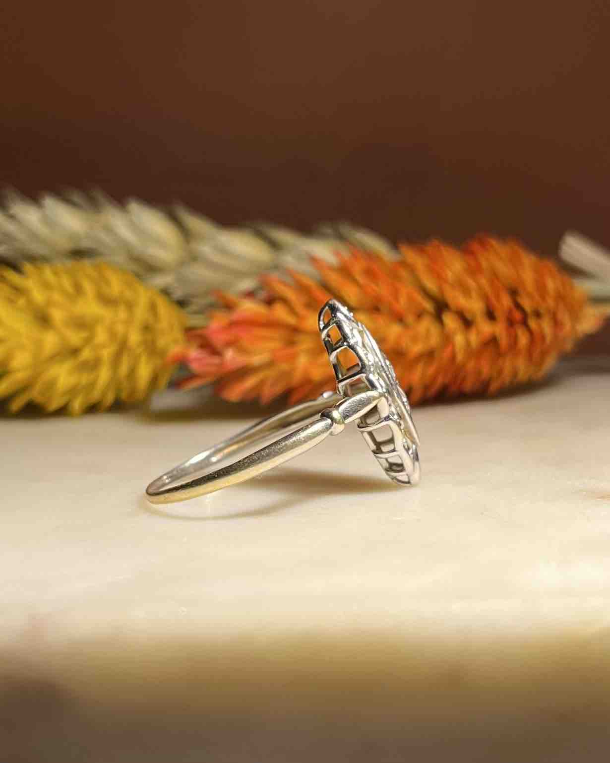 Bague Marquise Or et Diamants "Maelle" - Elliade Paris