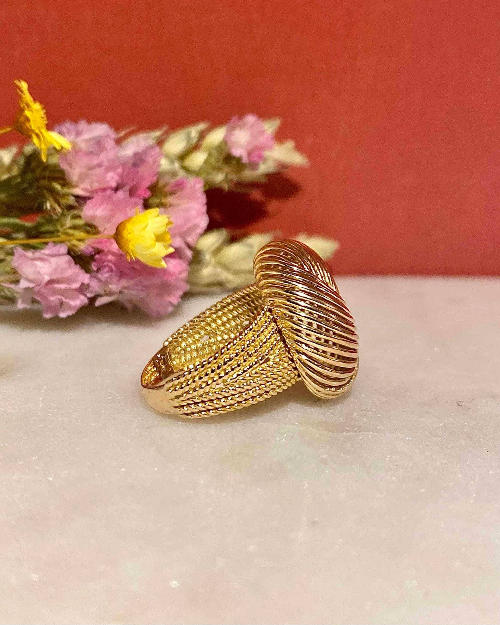Bague Vintage Or 18 Carats 7.05 g "Arlington" - Elliade Paris