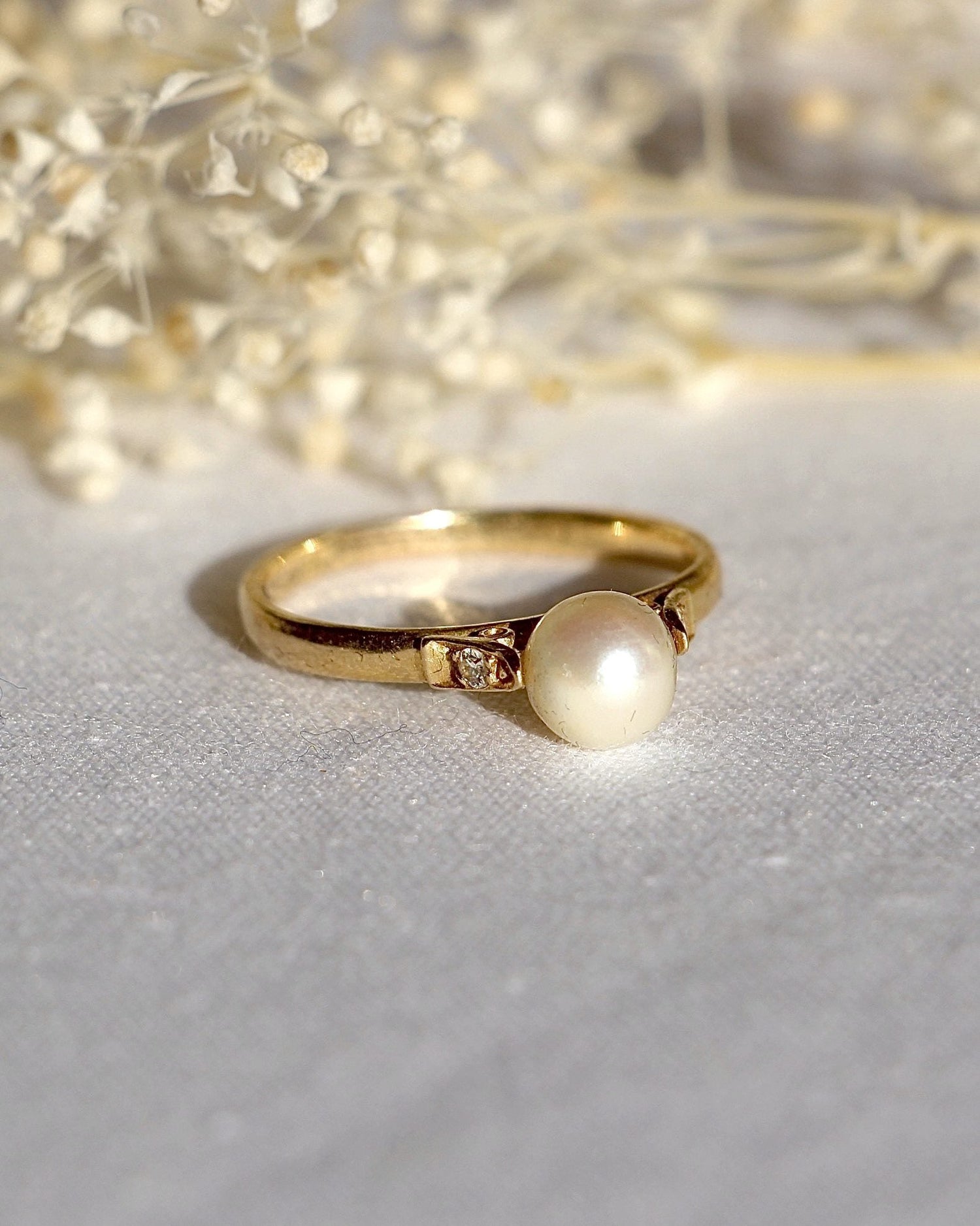 Bague Perle & diamants "Bella" - Elliade Paris