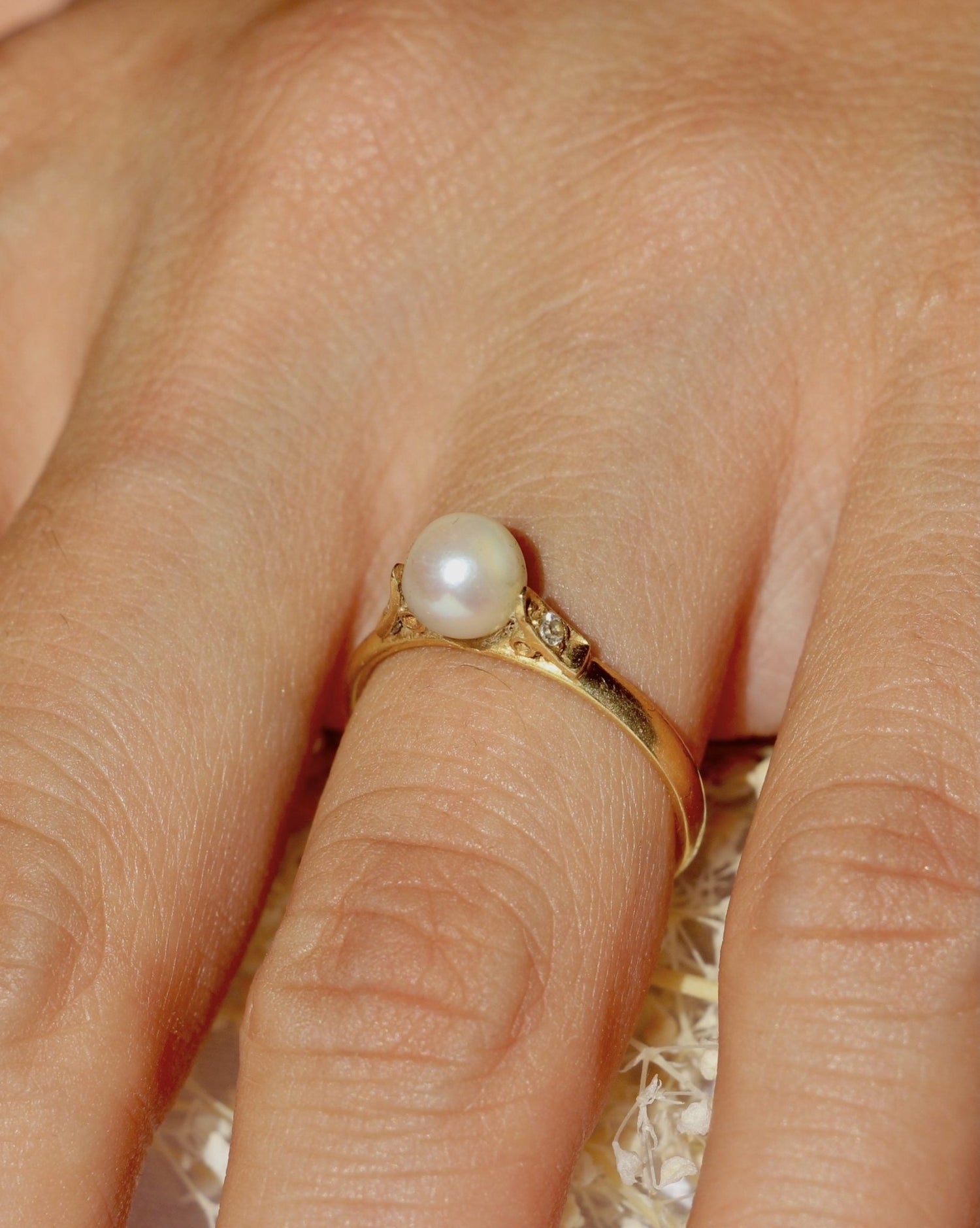 Bague Perle & diamants "Bella" - Elliade Paris