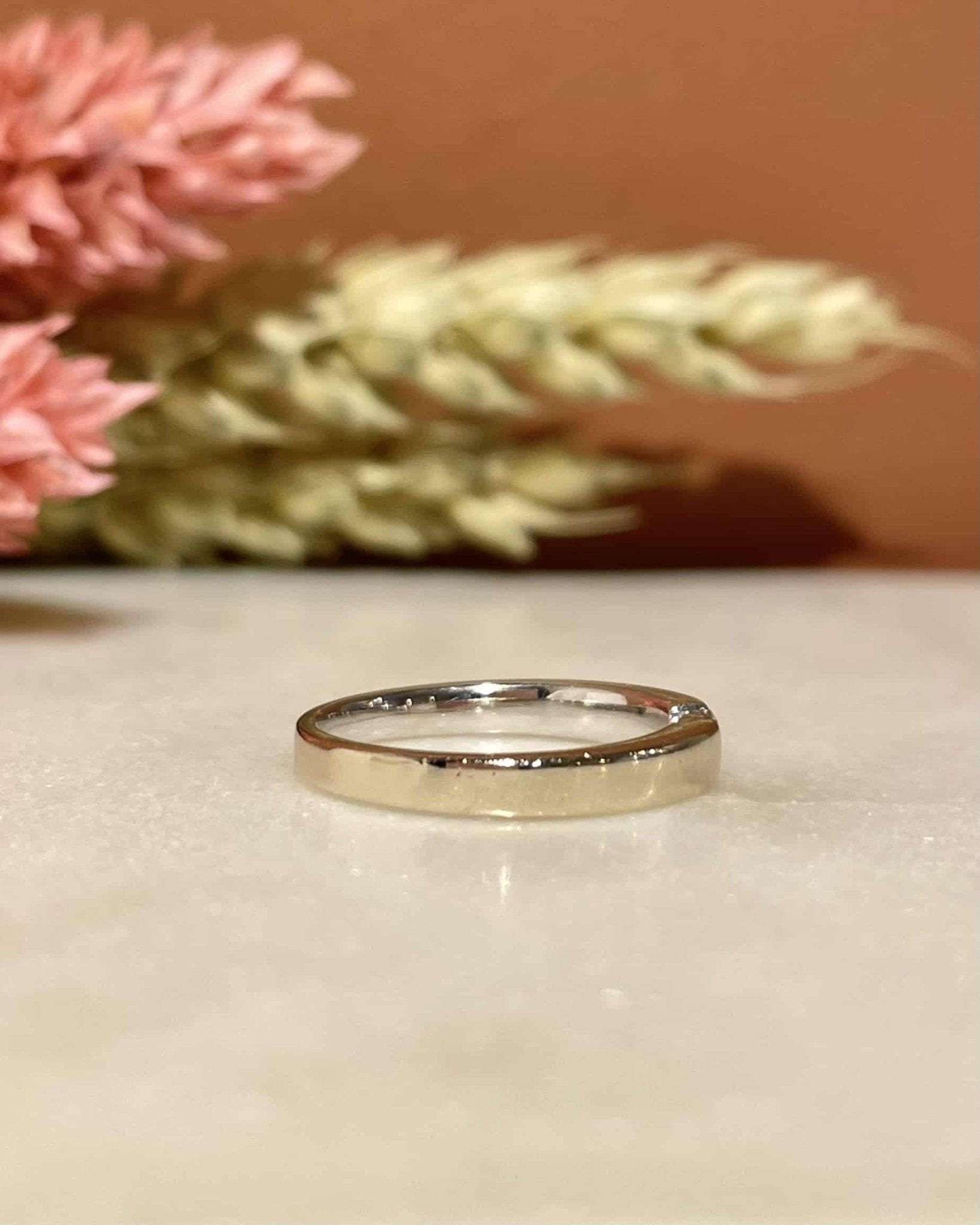 Bague Pinky Jonc Diamant "Frayla" - Elliade Paris