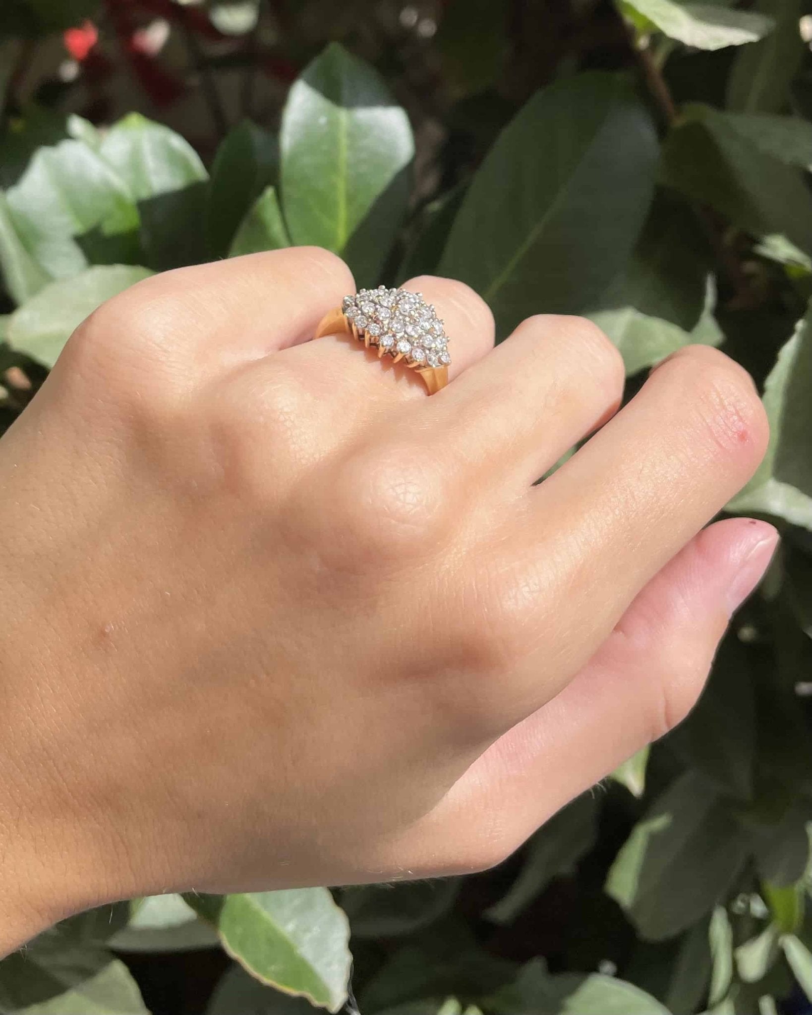 Bague Rivière 31 Diamants 0.80 carat "Héléana" - Elliade Paris