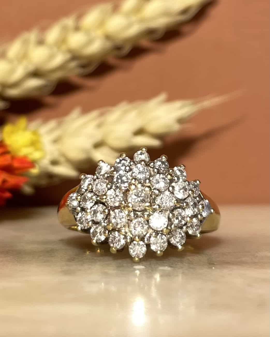 Bague Rivière 31 Diamants 0.80 carat "Héléana" - Elliade Paris