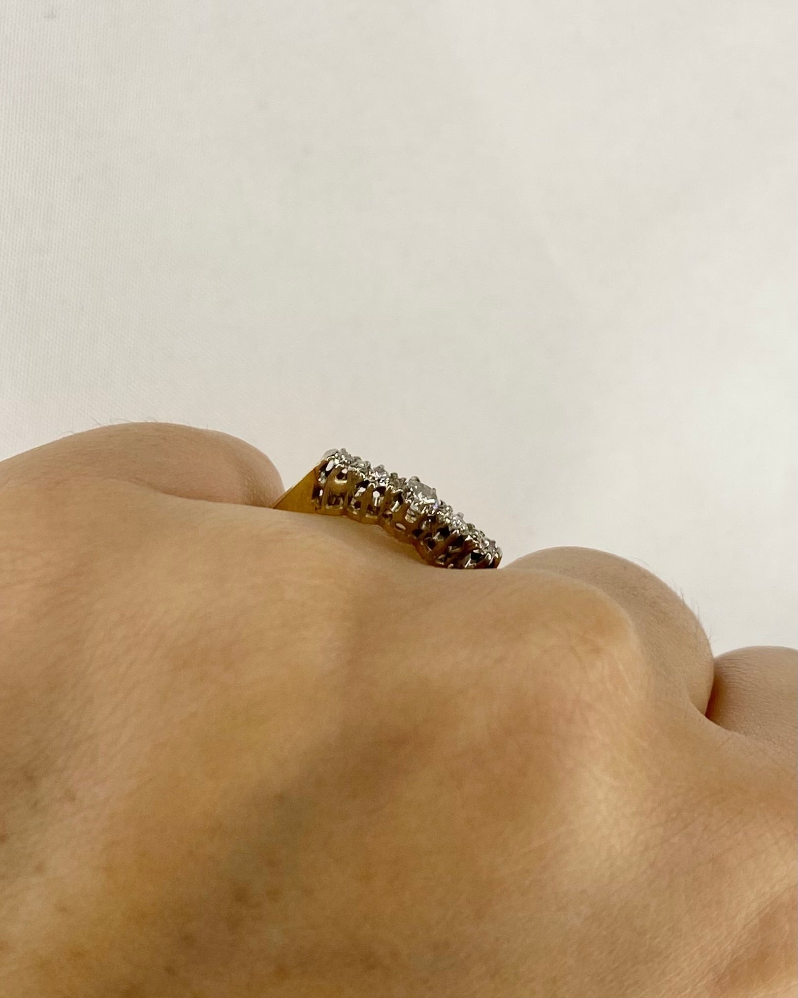 Bague Rivière 5 Diamants "Bella" - Elliade Paris