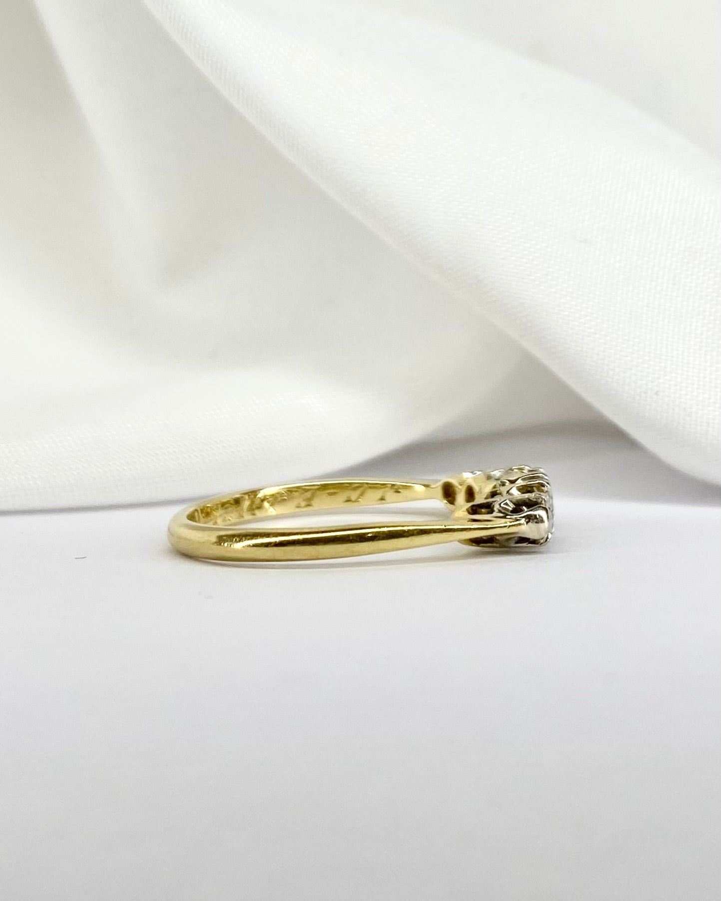 Bague Rivière 5 Diamants "Bella" - Elliade Paris