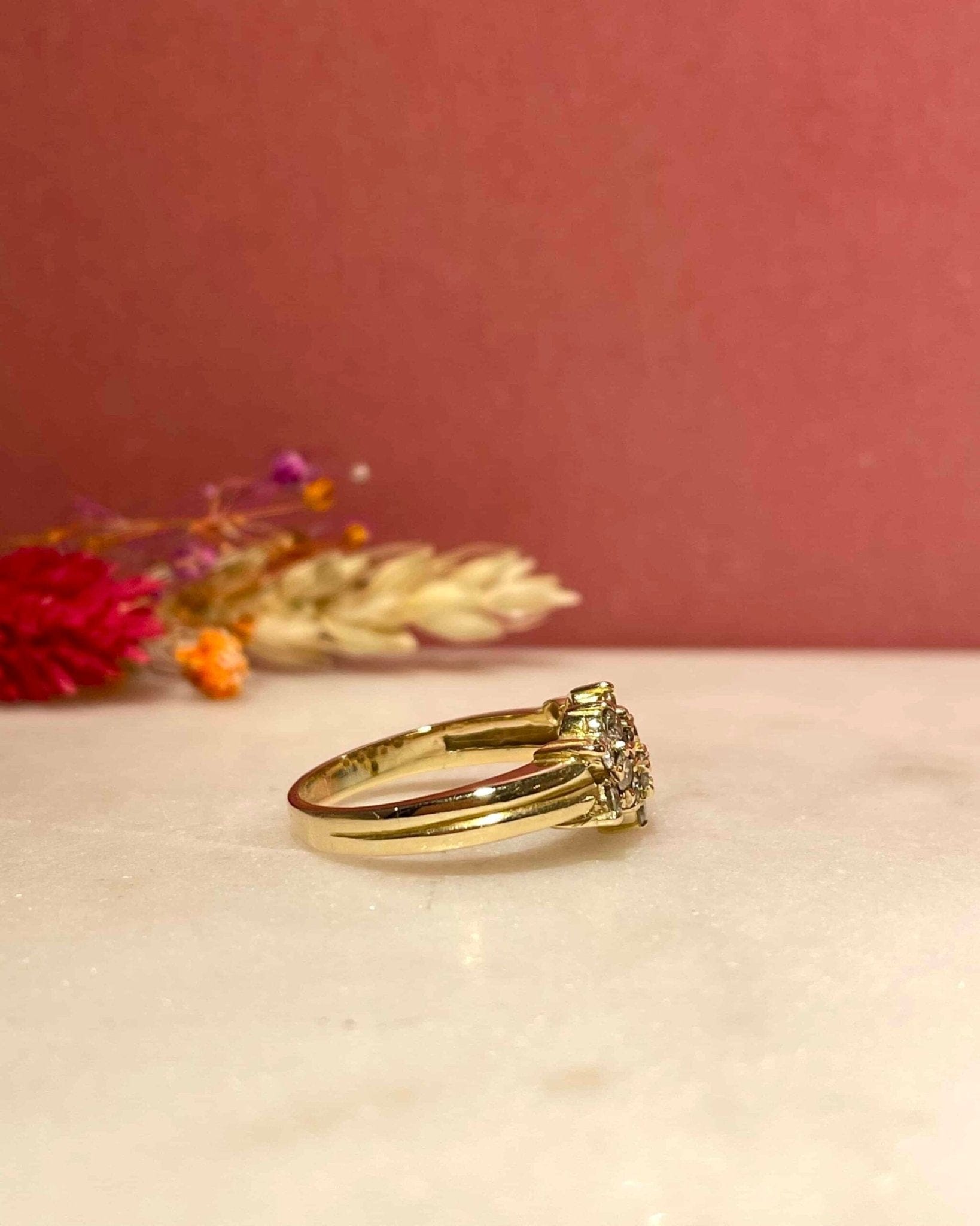 Bague Rivière Diadème Diamants "Javina" - Elliade Paris