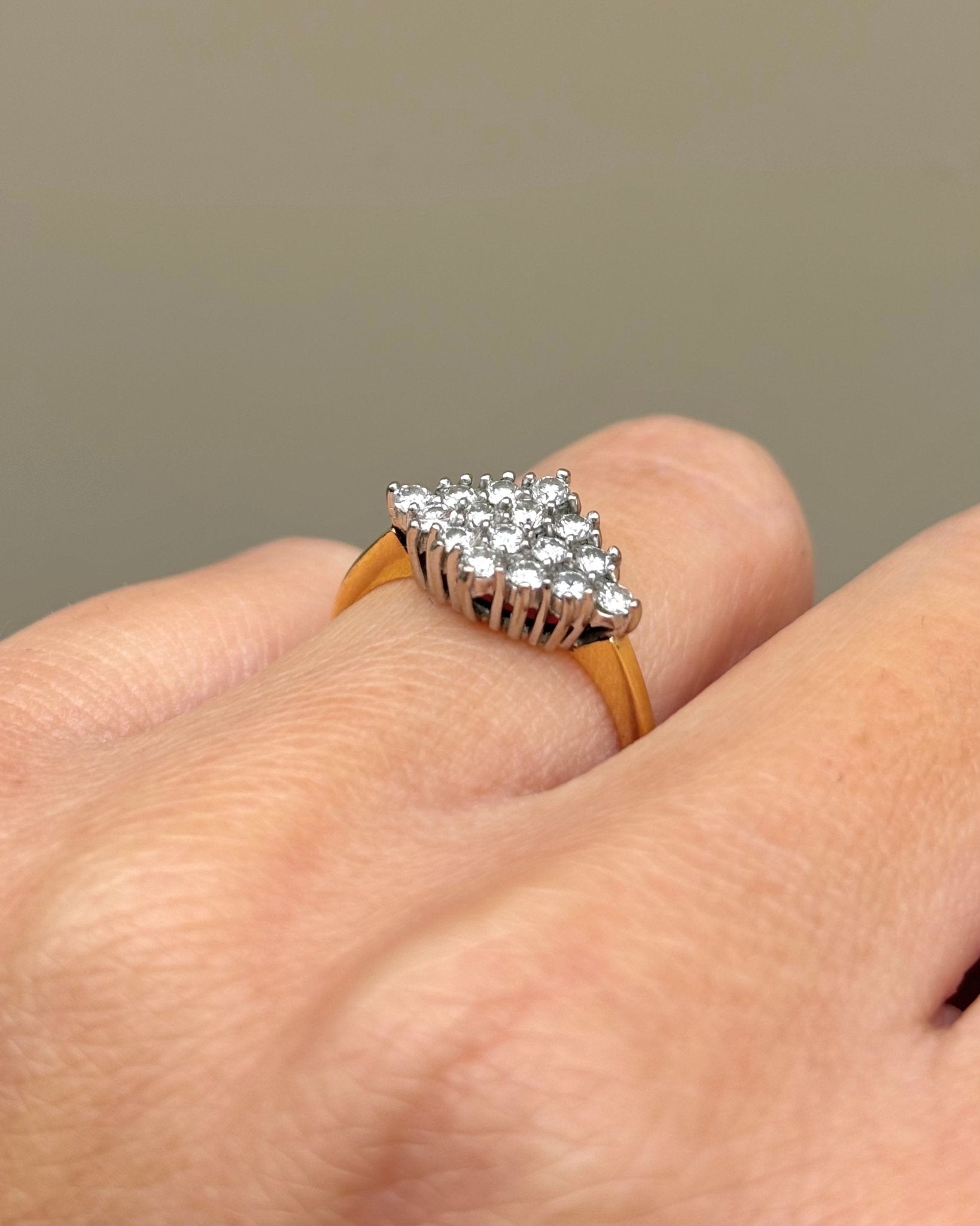 Bague Rivière Diamants 0.32 carat "Sam" - Elliade Paris