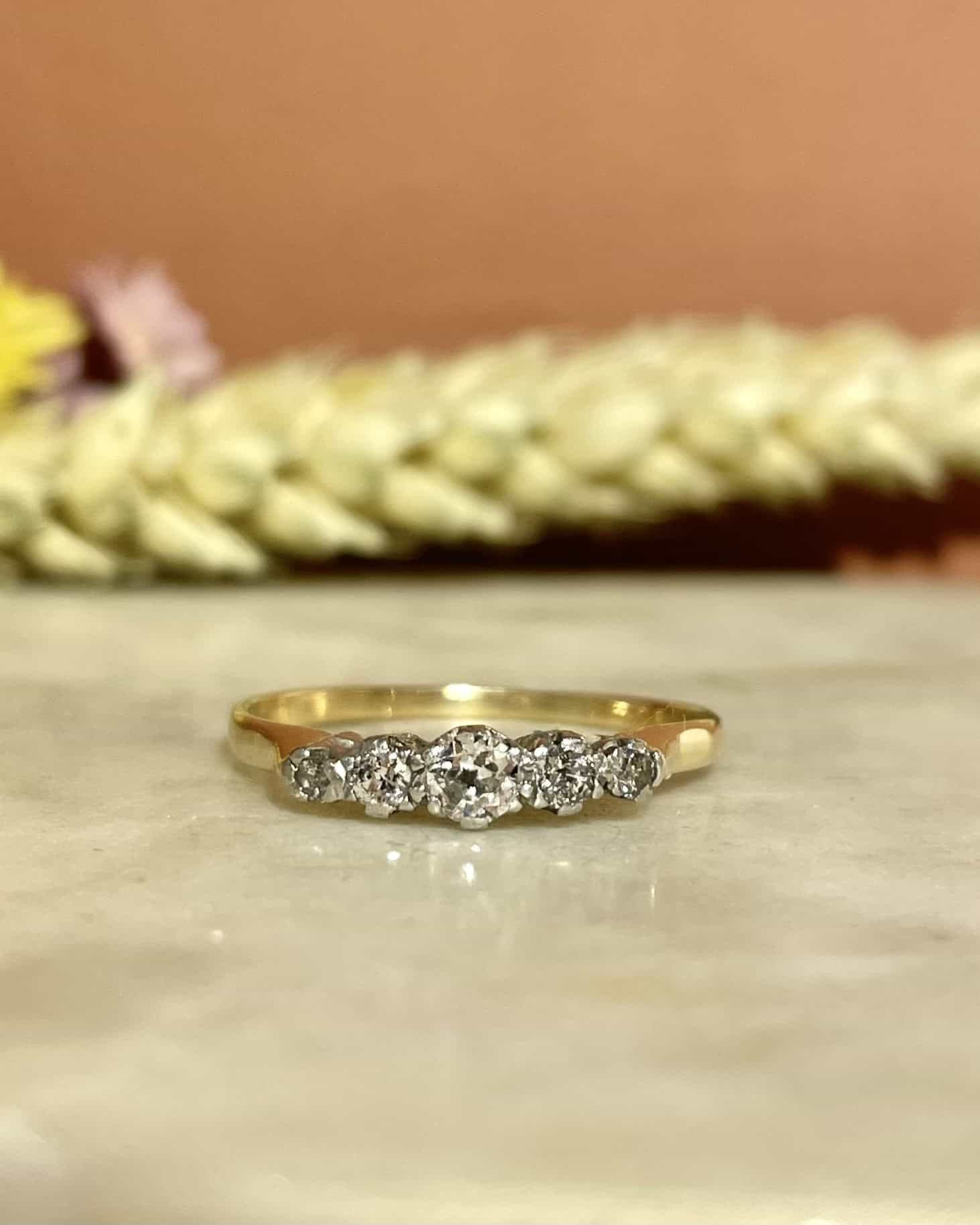 Bague Rivière Diamants 0.32 carat "Sloane" - Elliade Paris
