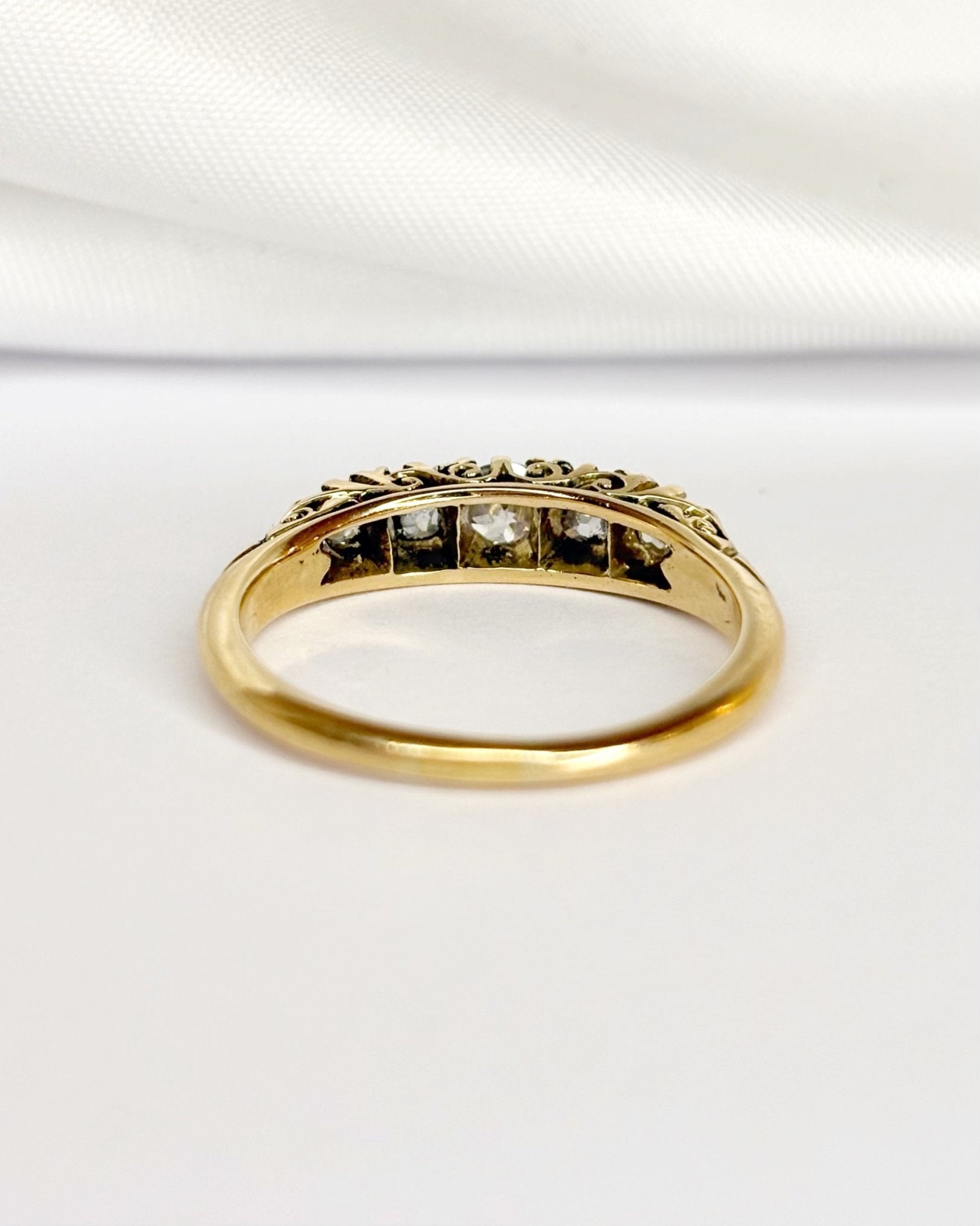 Bague Rivière Diamants 0.33 carat "Maeva" - Elliade Paris