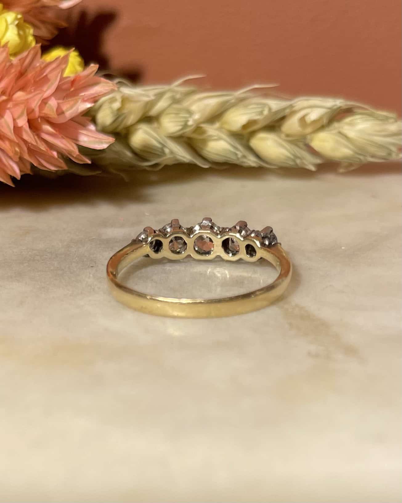 Bague Rivière Diamants 0.45 carat "Addison" - Elliade Paris