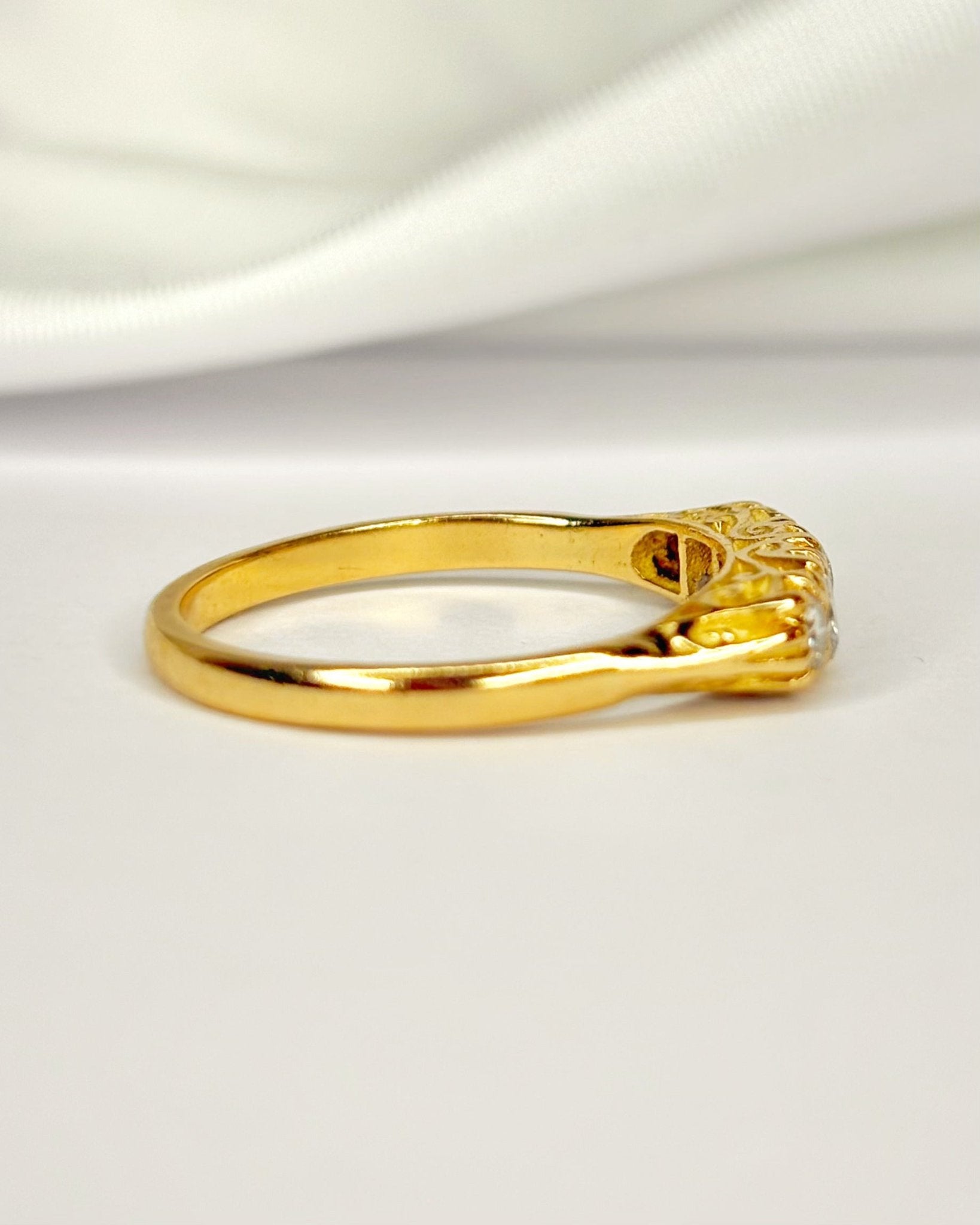 Bague Rivière Diamants 0.54 carat "Emilia" - Elliade Paris