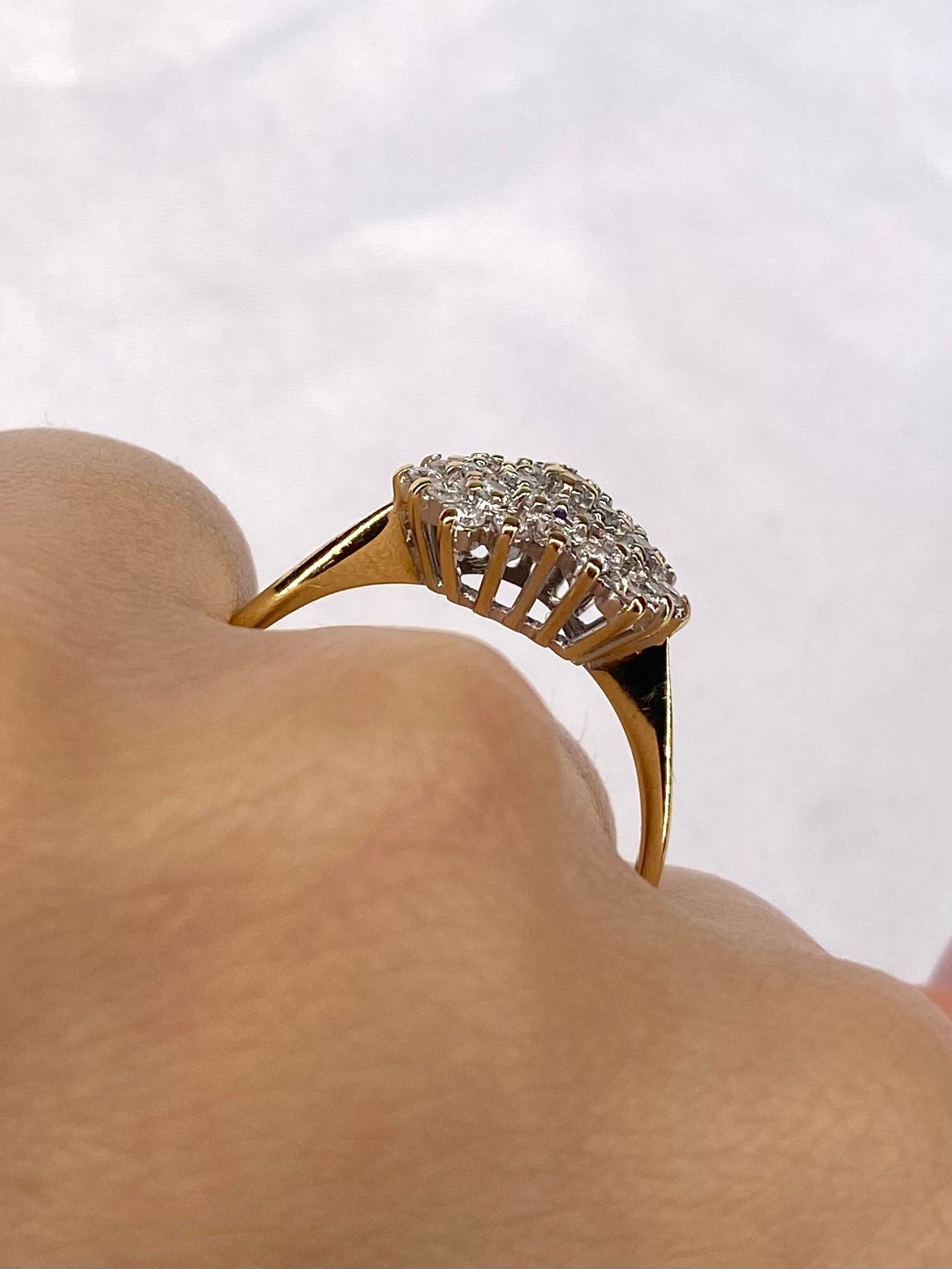 Bague Rivière Diamants 0.58 carat "Jimena" - Elliade Paris