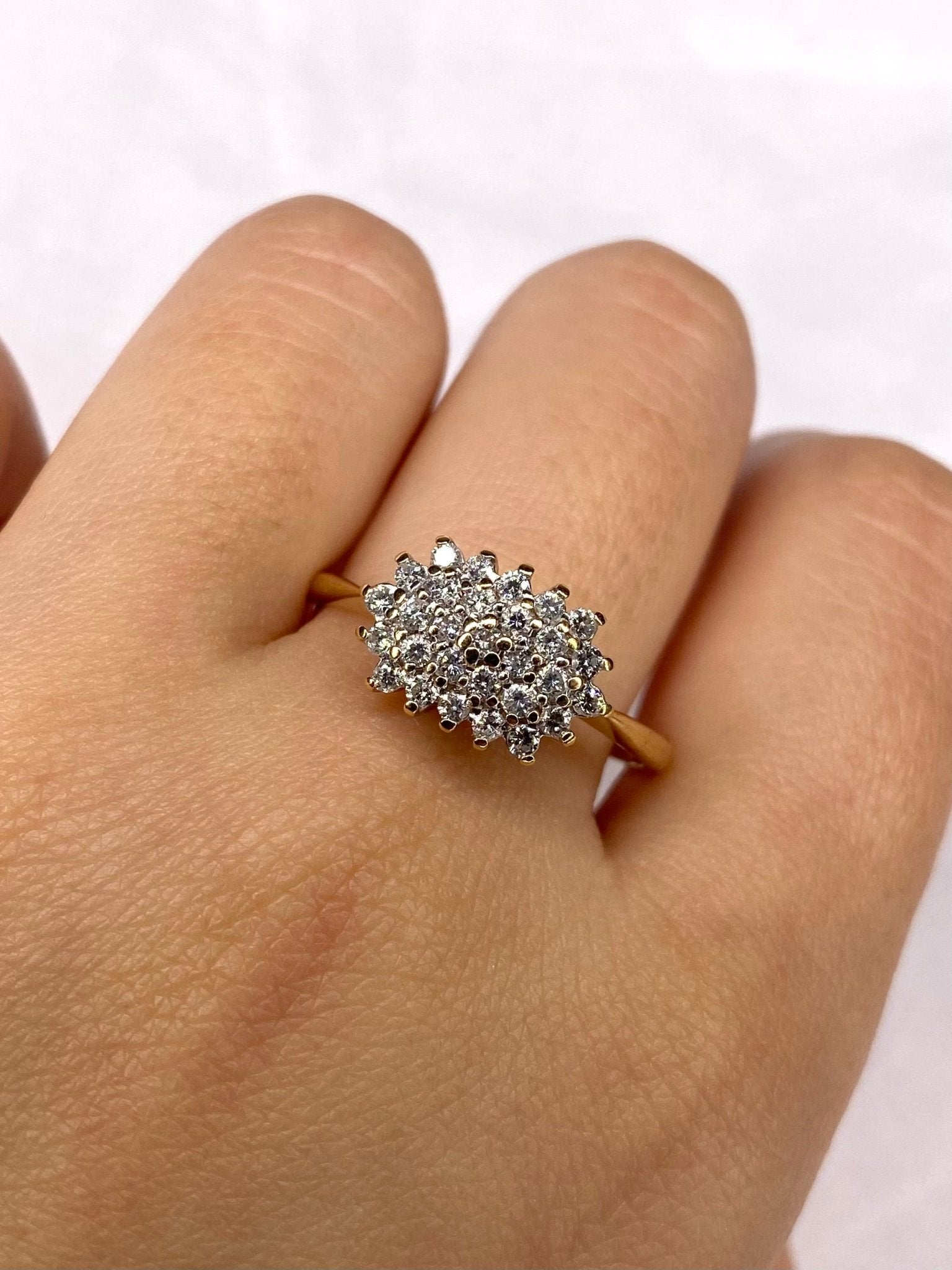 Bague Rivière Diamants 0.58 carat "Jimena" - Elliade Paris