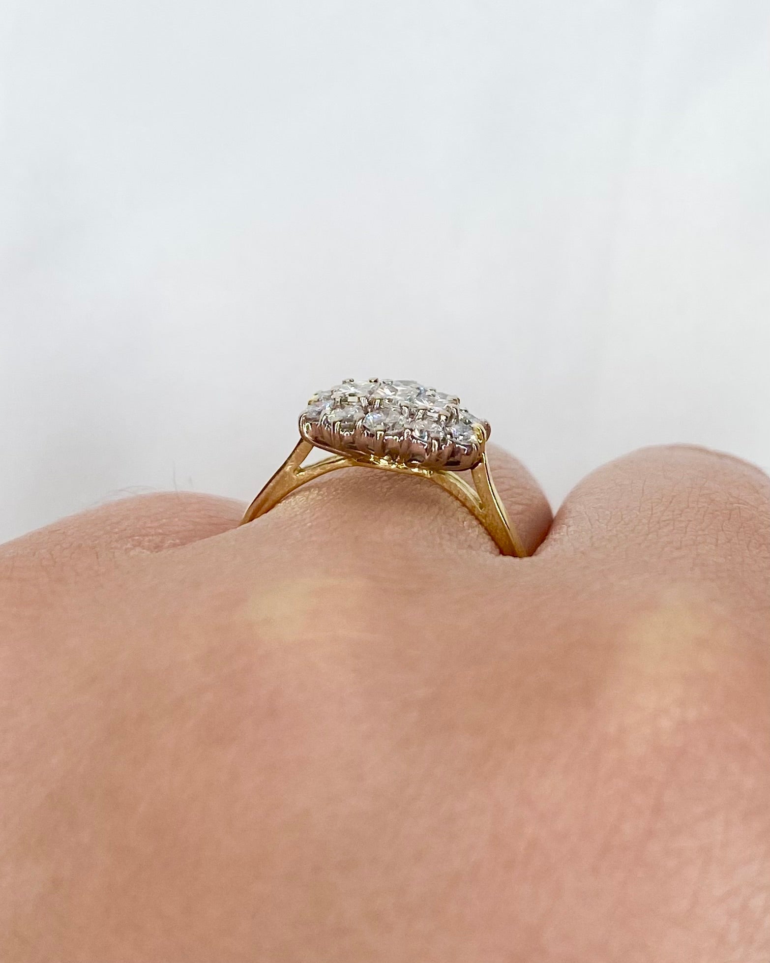 Bague Rivière Diamants 0.74 carat "Albane" - Elliade Paris