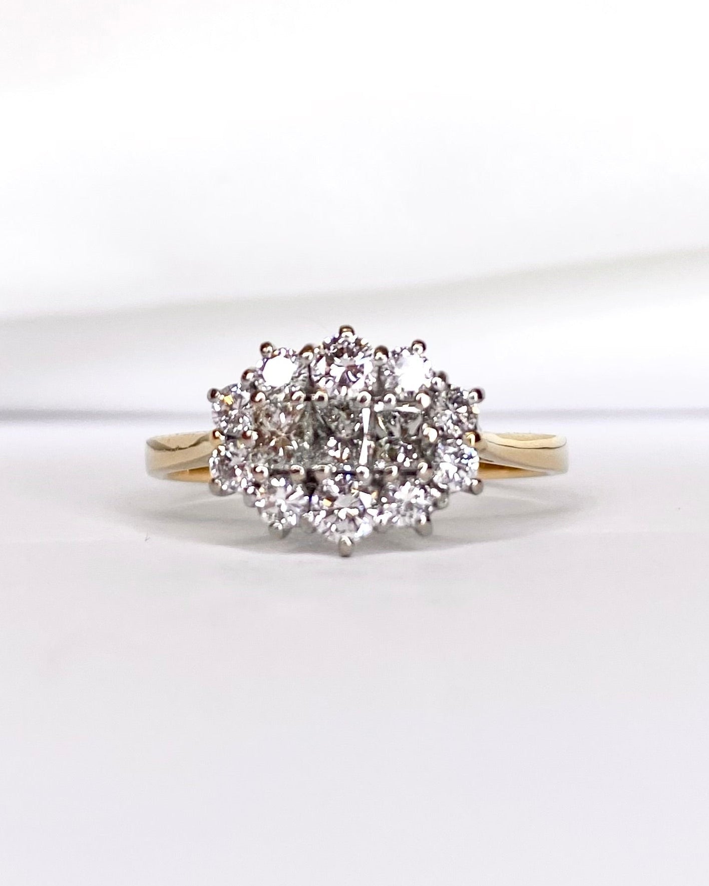 Bague Rivière Diamants 0.74 carat "Albane" - Elliade Paris