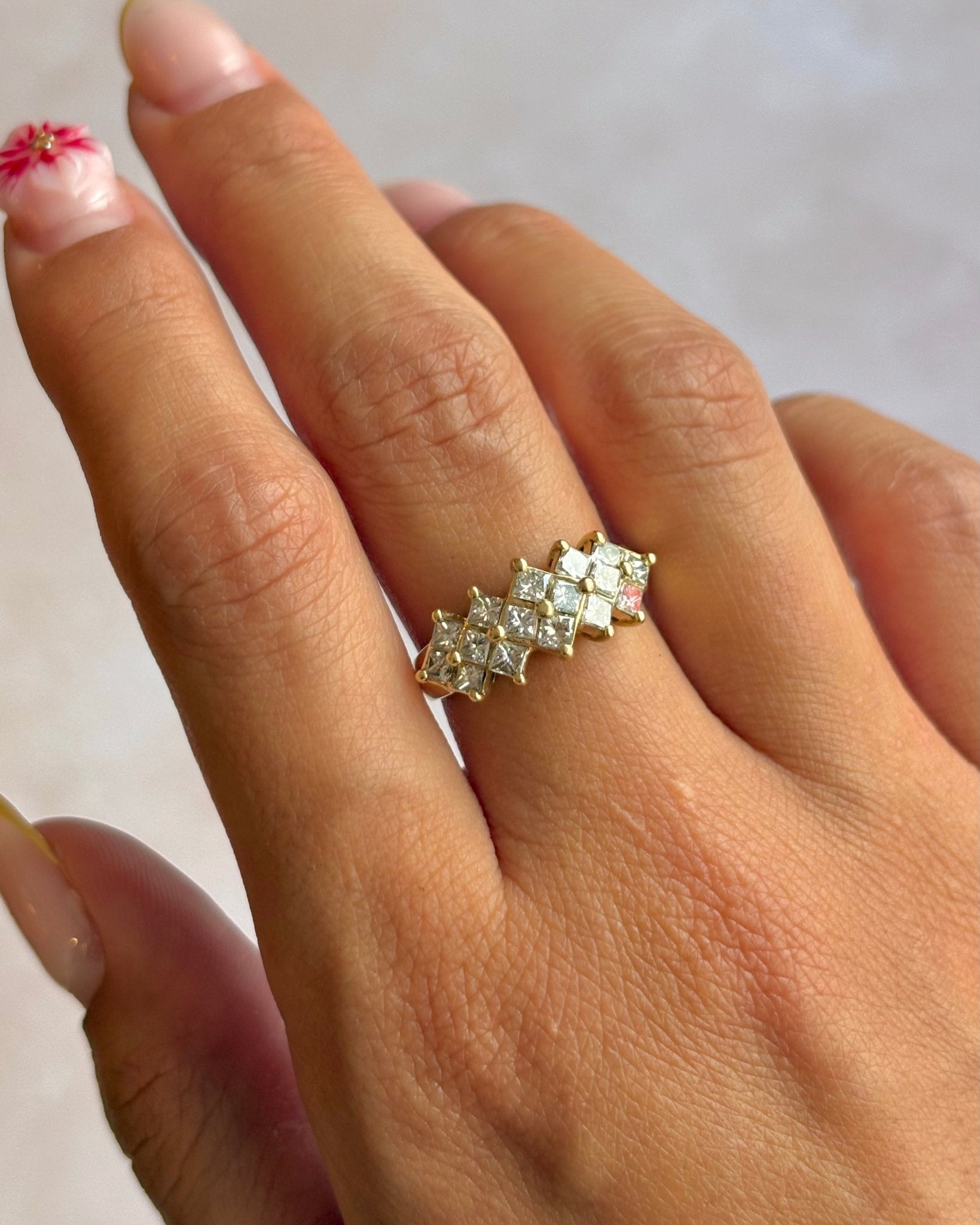 Bague Rivière Diamants 0.80 carat "Maya" - Elliade Paris
