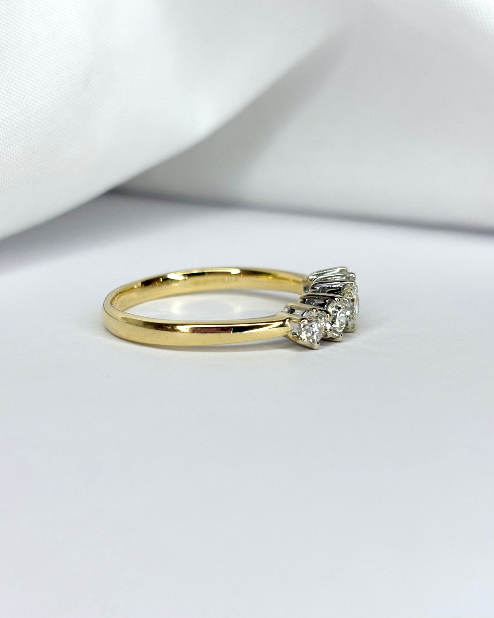 Bague Rivière Diamants 0.82 carat "Philippa" - Elliade Paris