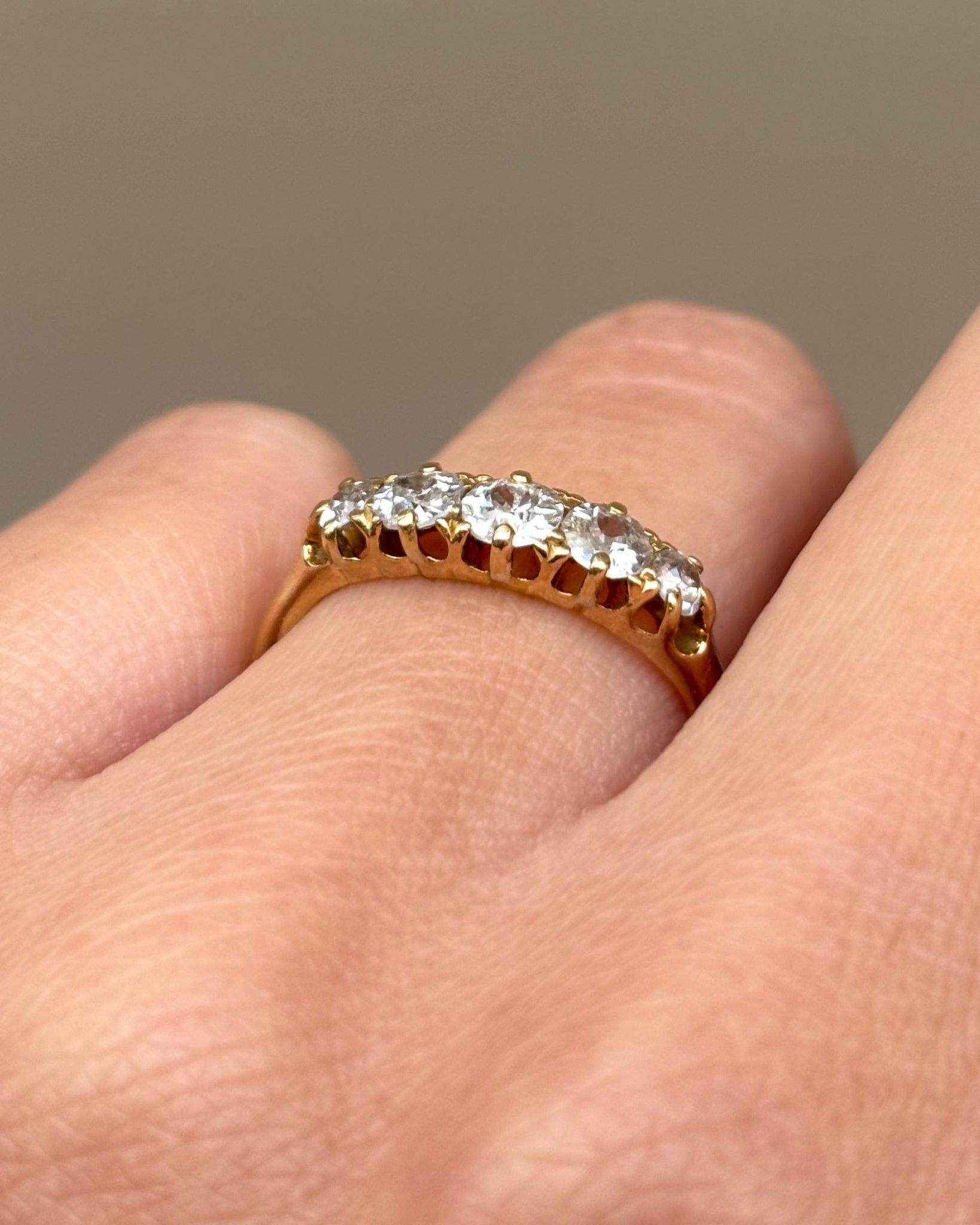 Bague Rivière Diamants 0.90 carat "Vera" - Elliade Paris