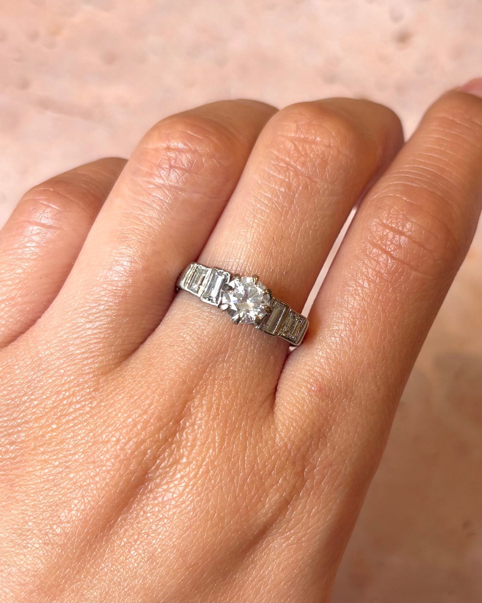 Bague Rivière Diamants 1.17 carat "Clélia" - Elliade Paris