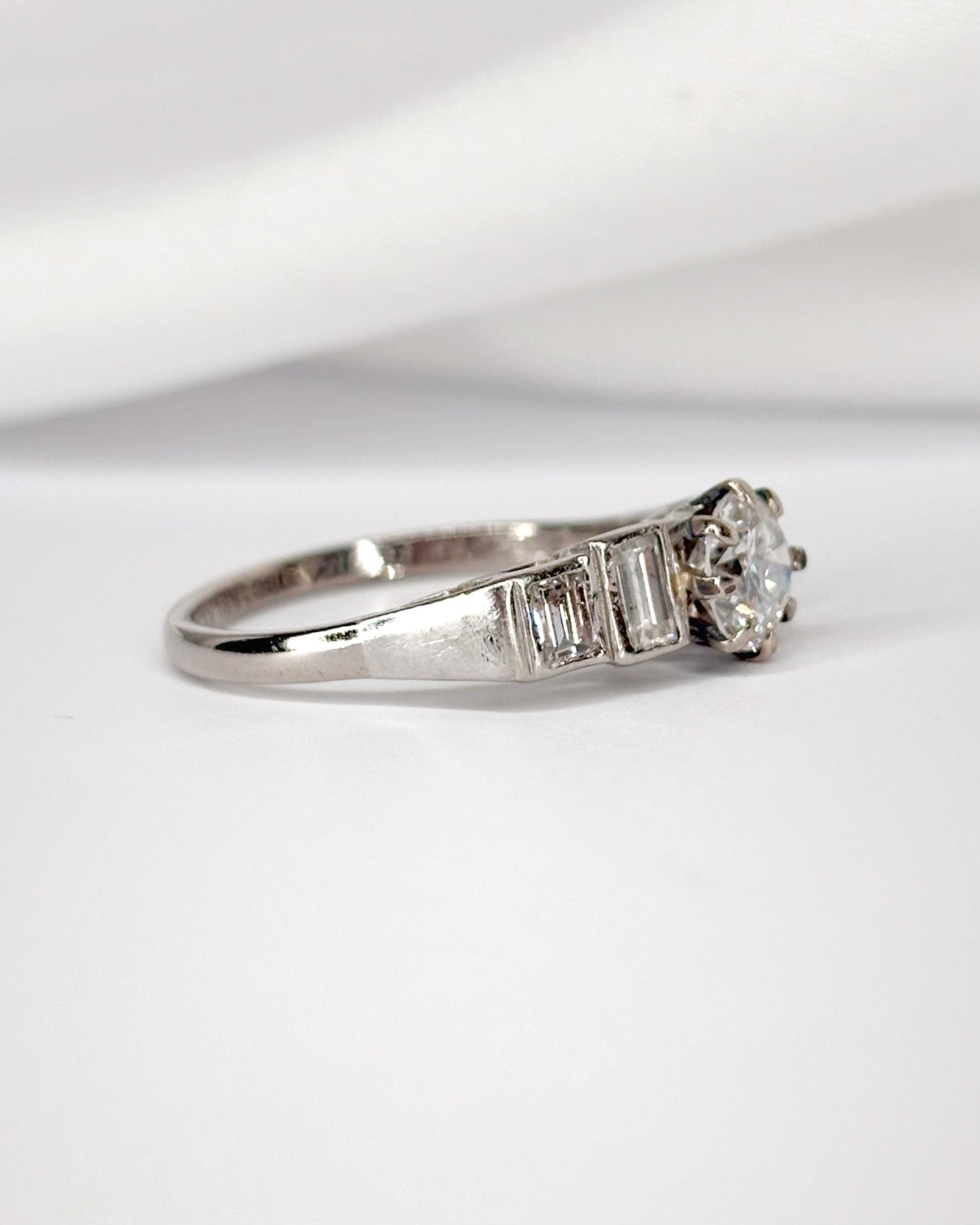 Bague Rivière Diamants 1.17 carat "Clélia" - Elliade Paris