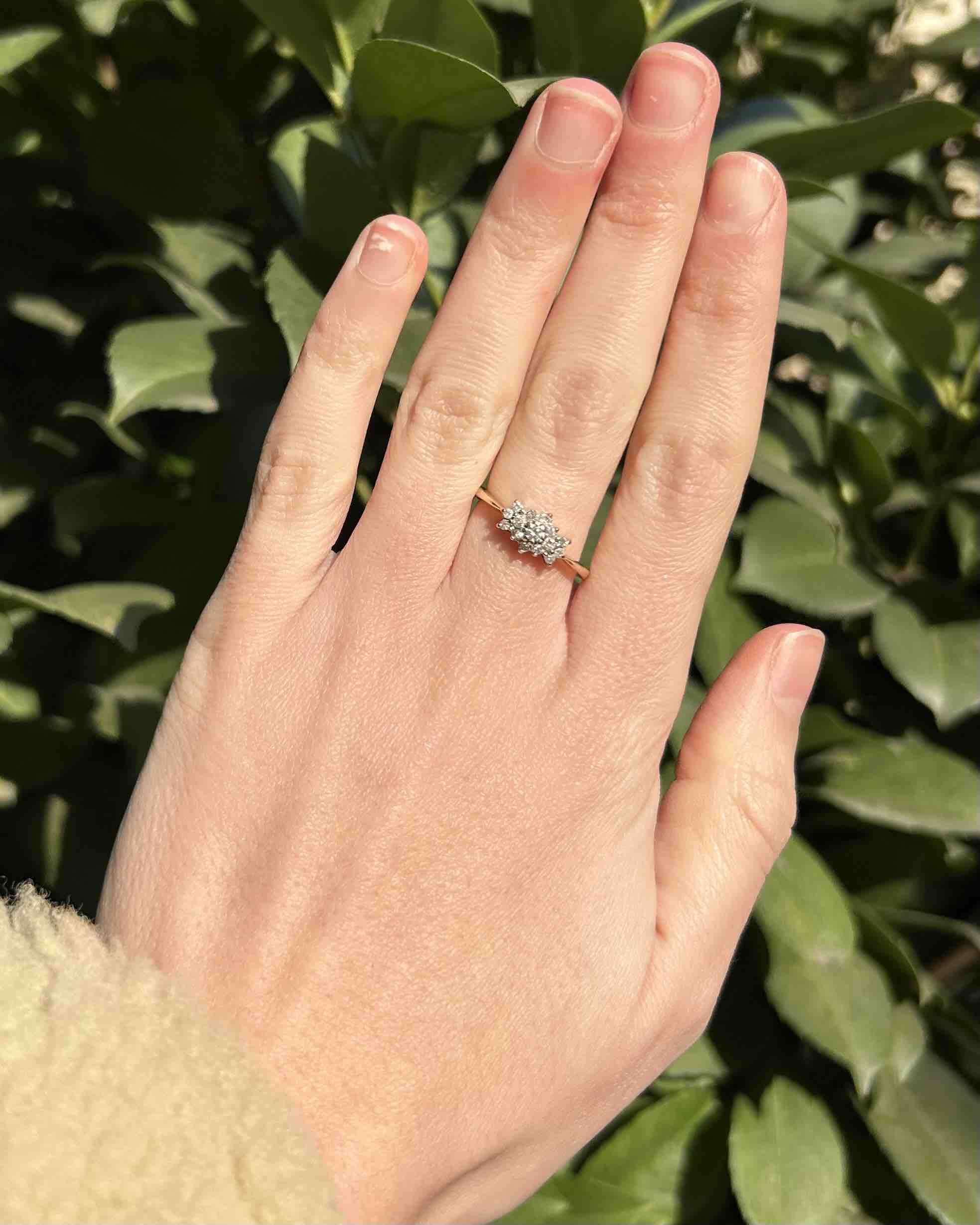 Bague Rivière 15 Diamants "Eden"