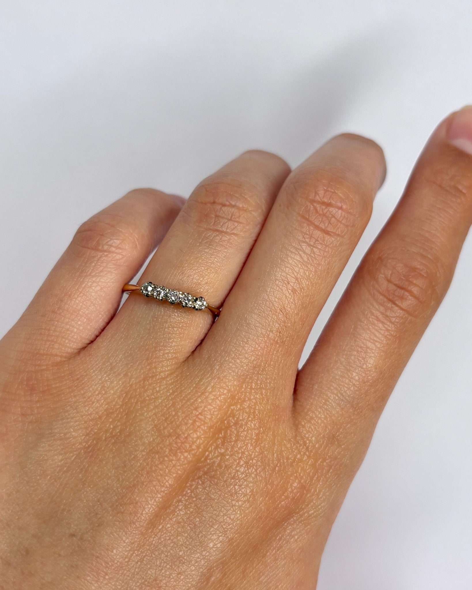 Bague Rivière Diamants "Céleste" - Elliade Paris