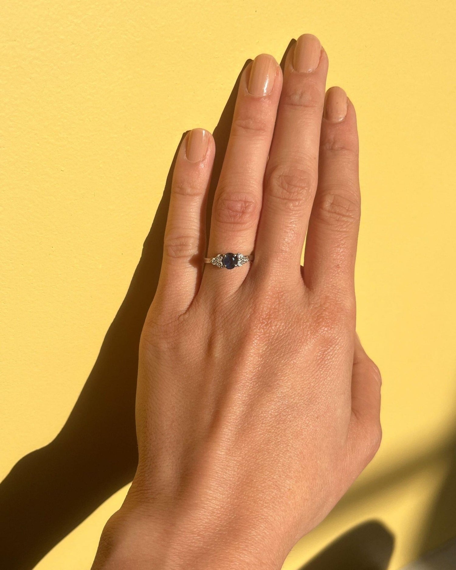 Bague saphir & diamants "Cindy" - Elliade Paris