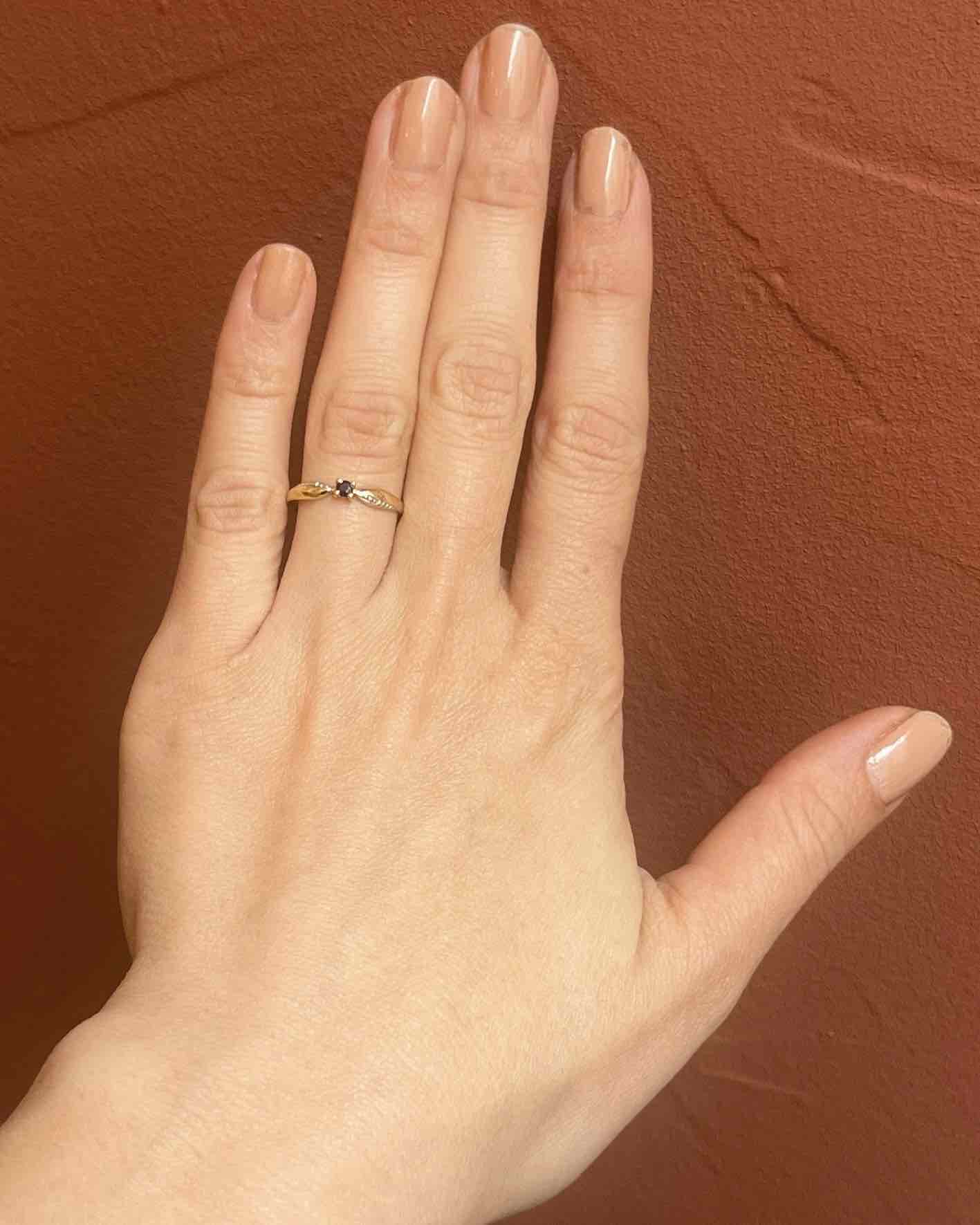 Bague Saphir vintage "Kristie" - Elliade Paris