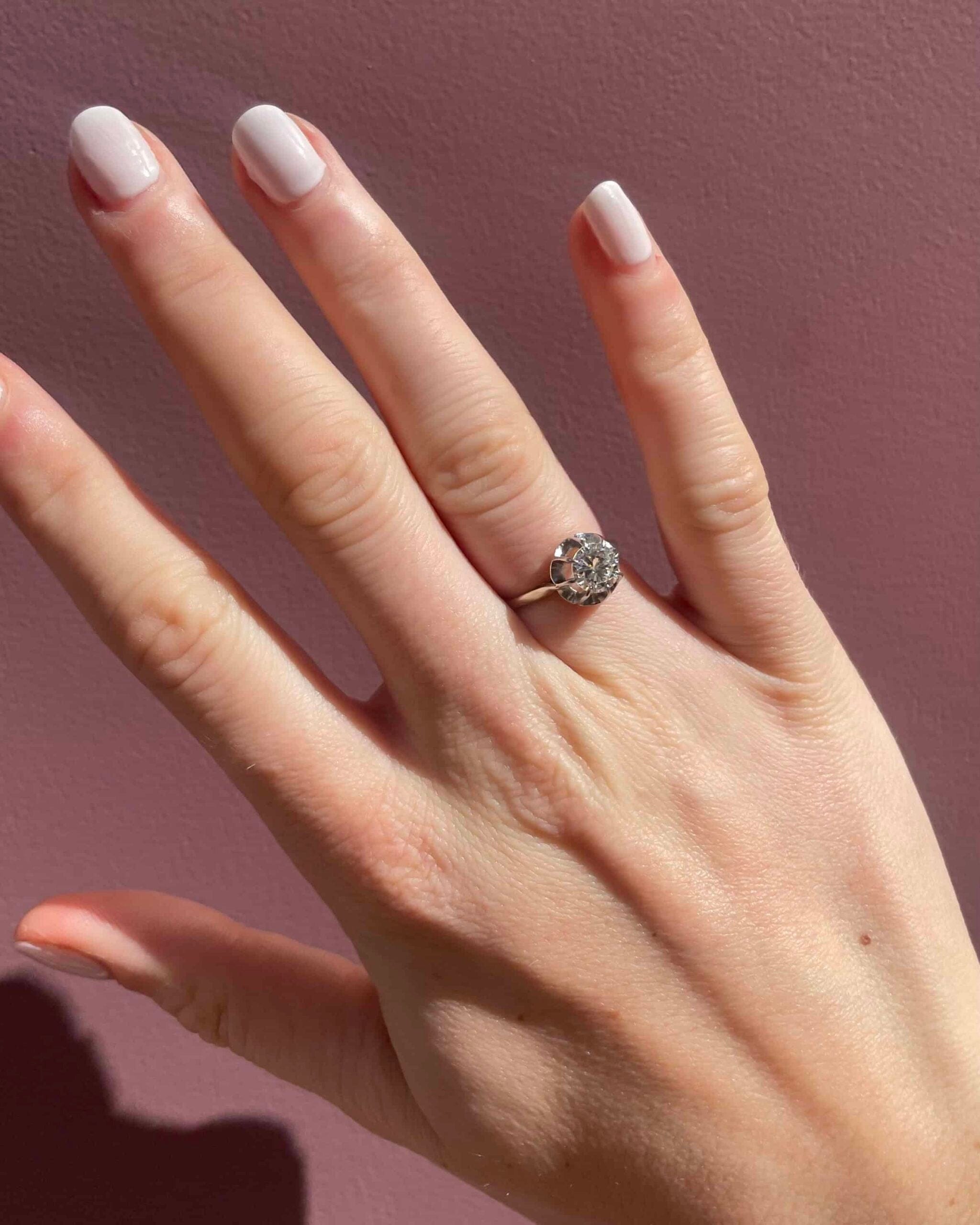 0.80 carat "Chéryl" Diamond Solitaire Ring