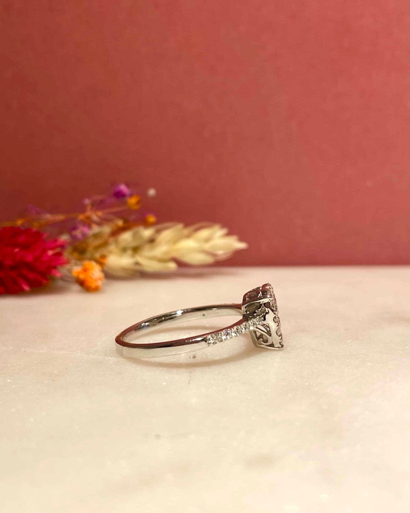 Bague Solitaire 23 Diamant 0.46 carat "Verona" - Elliade Paris