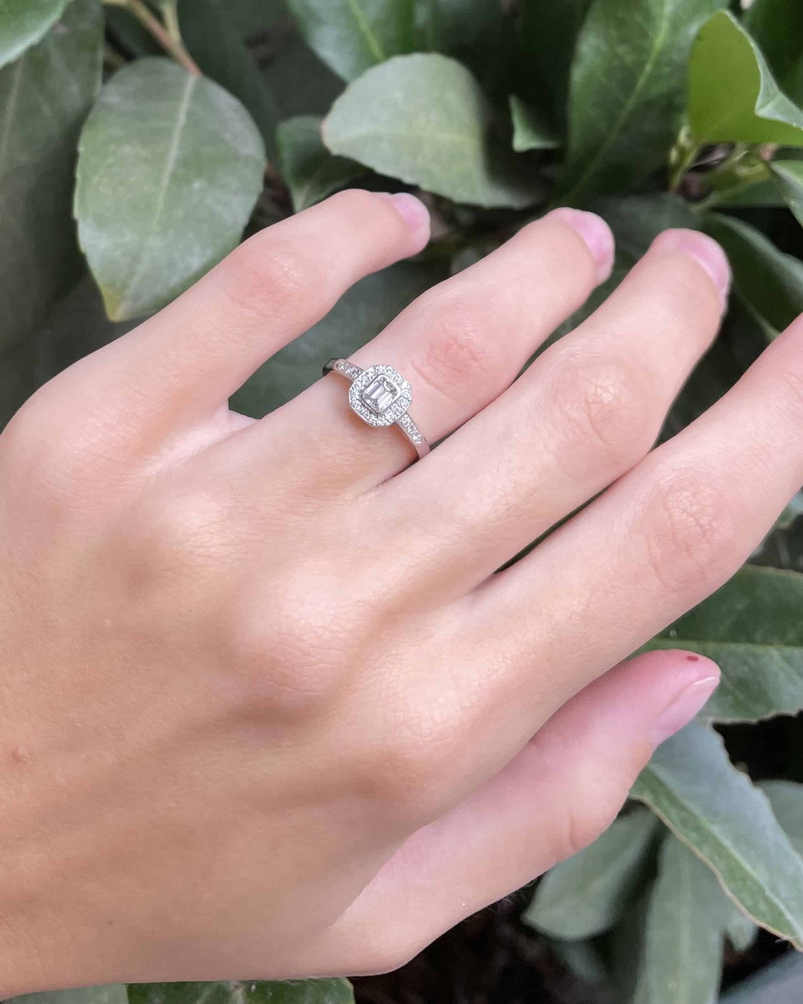 Bague Solitaire 23 Diamants "Véro" - Elliade Paris