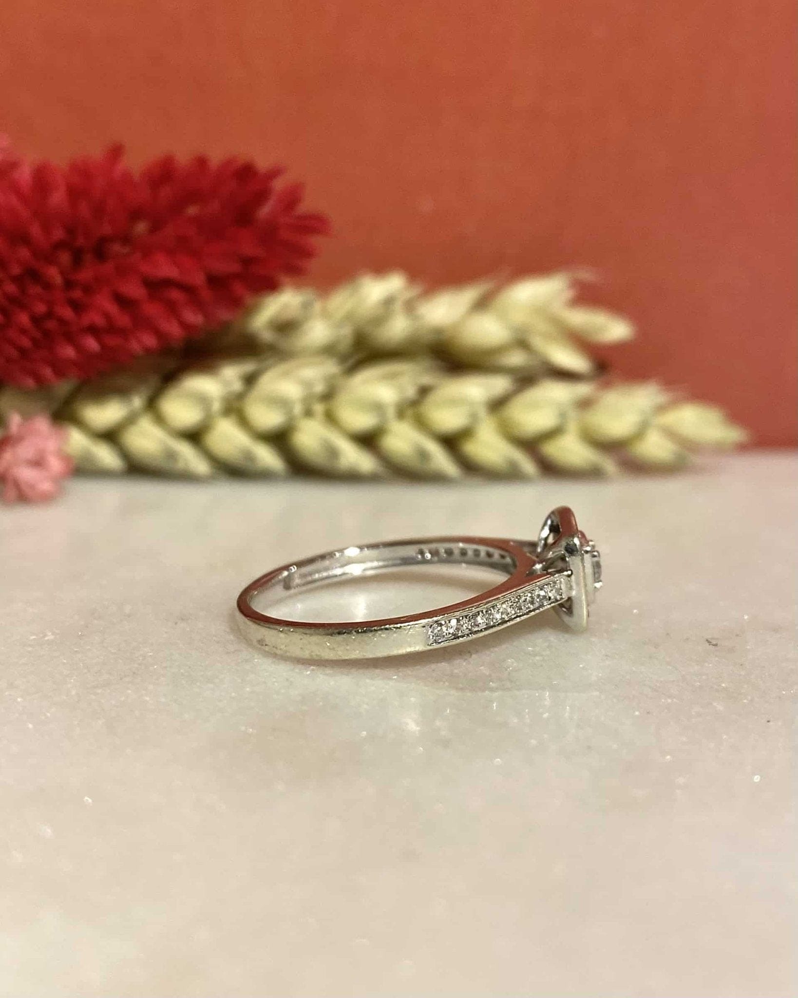 Bague Solitaire 35 Diamants "Gwenael" - Elliade Paris