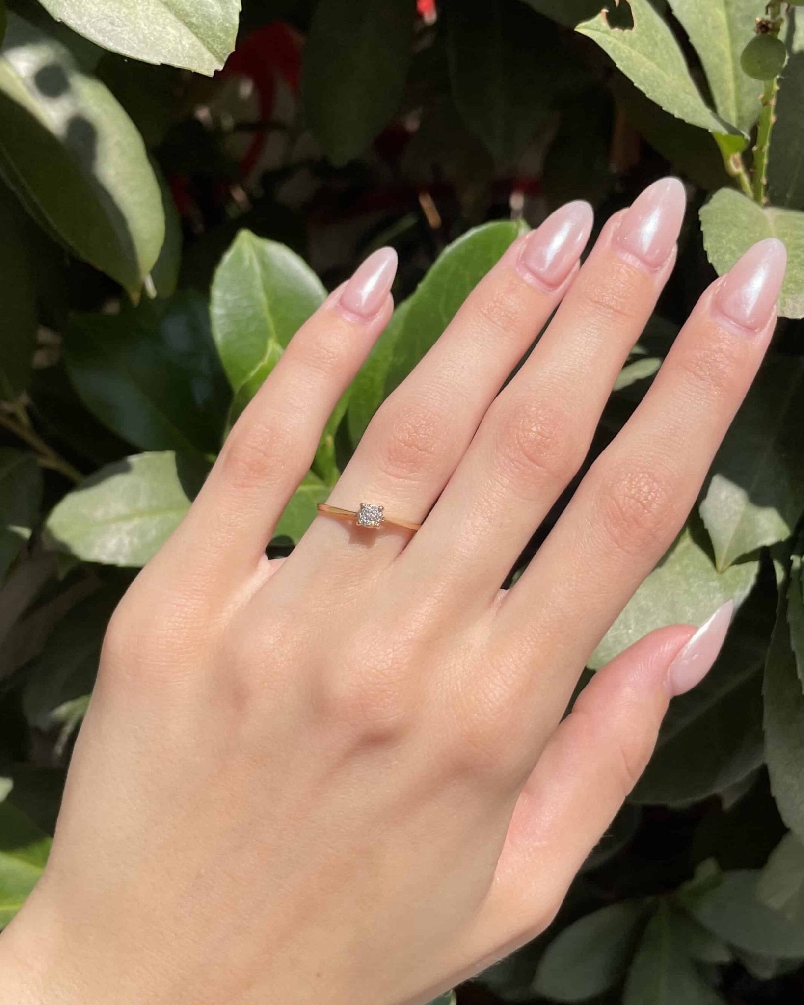 Bague Solitaire 7 Diamants "Mike" - Elliade Paris
