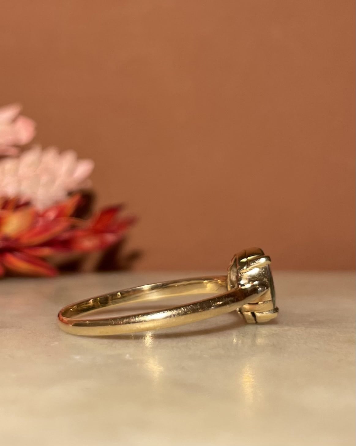 Bague Solitaire Aigue - Marine 1.10 carat "Jake" - Elliade Paris