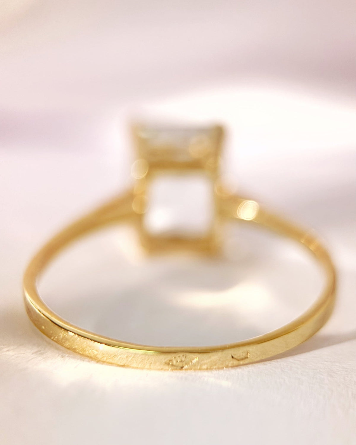 Bague Solitaire Aigue-Marine 2.20 carats "Odille" - Elliade Paris