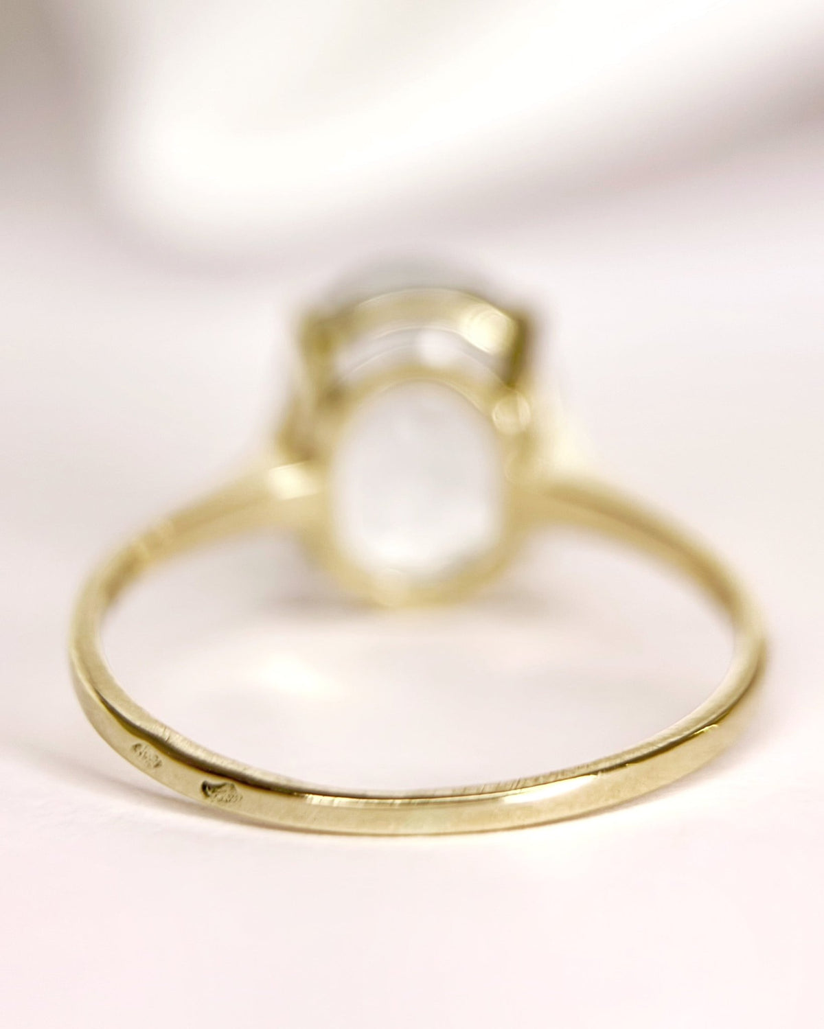 Bague Solitaire Aigue-Marine 2.69 carats "Fanny" - Elliade Paris