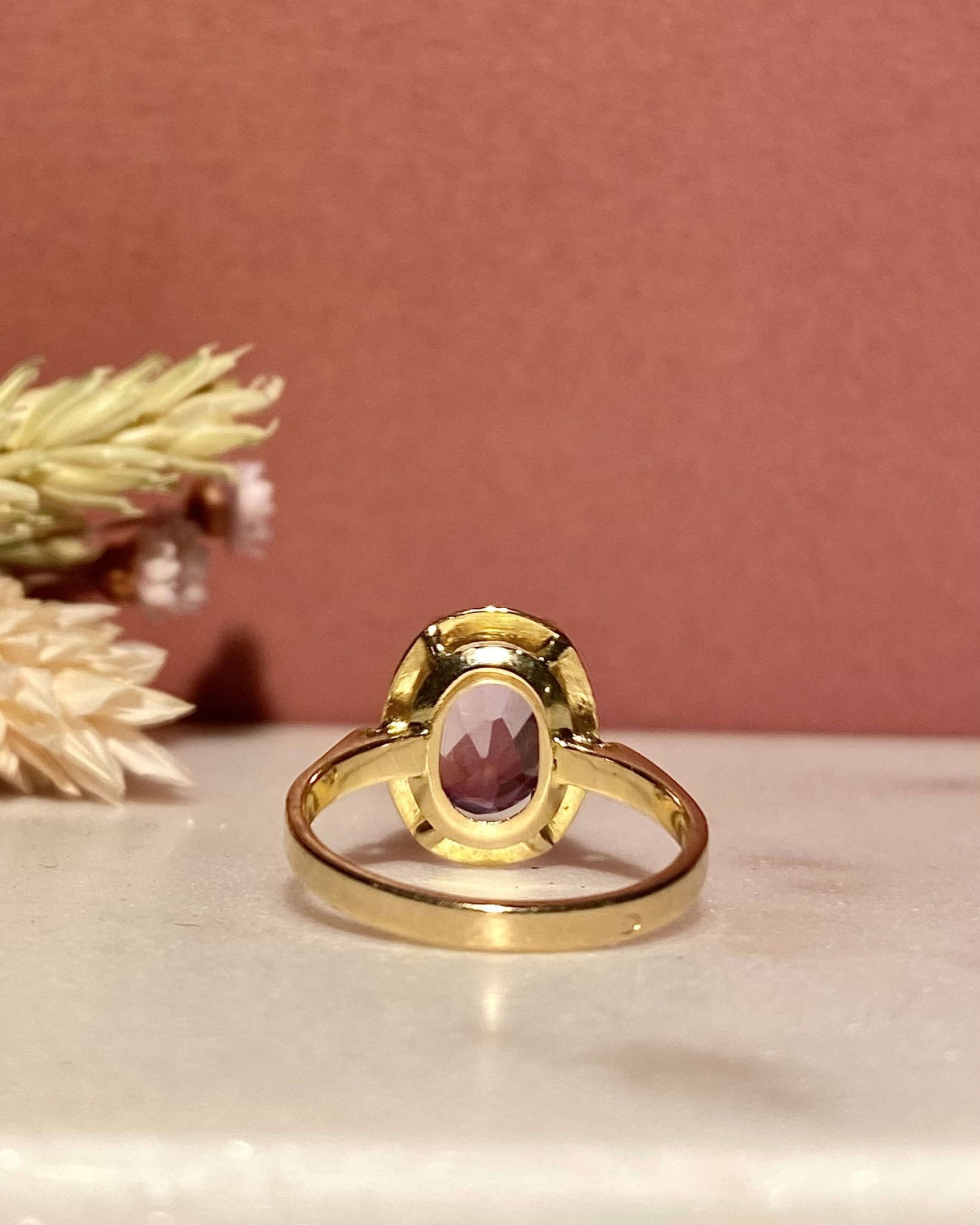 Bague Solitaire Améthyste 2.35 Carats "Galilee" - Elliade Paris
