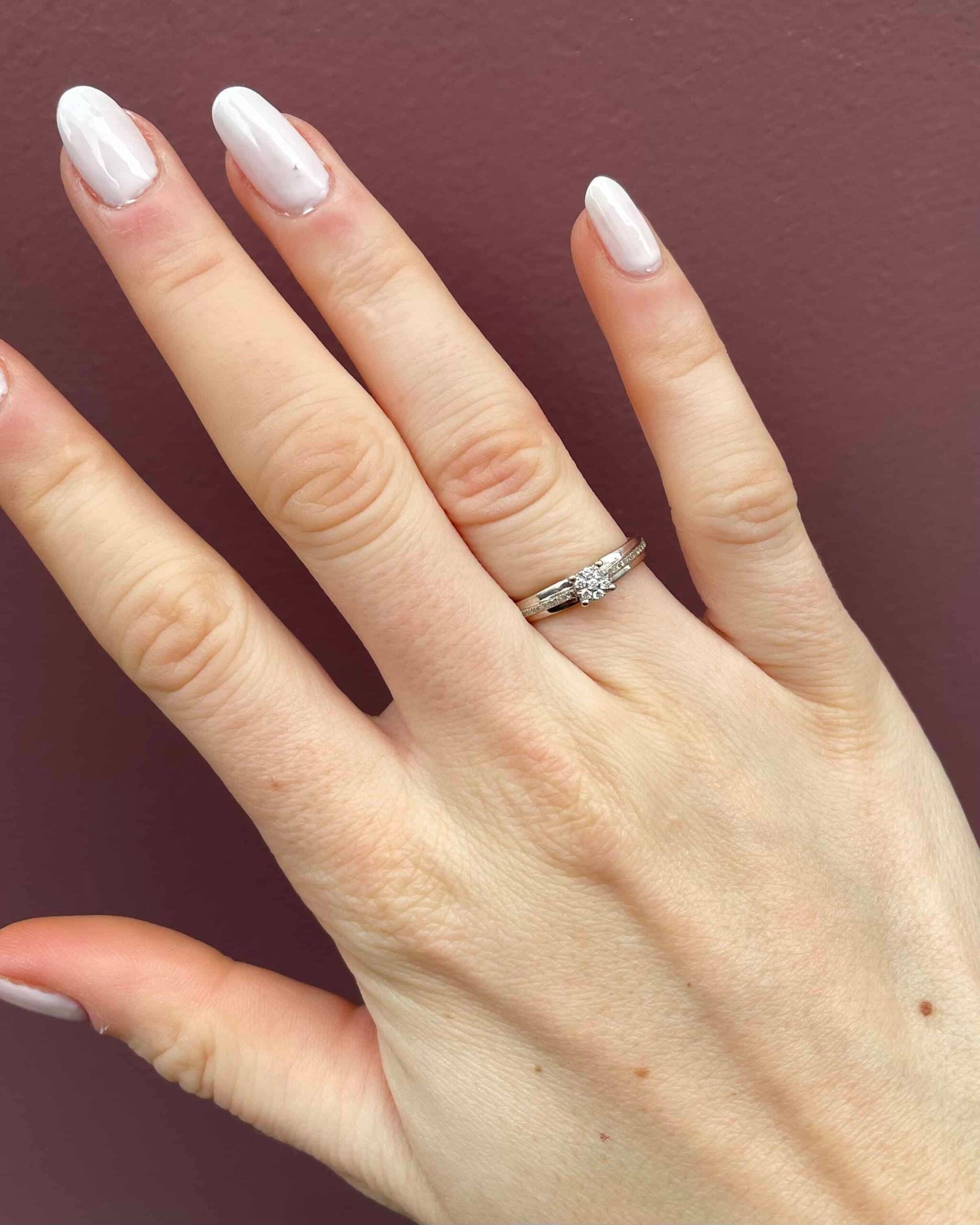 Bague Vintage Solitaire 31 Diamants "Joyce"