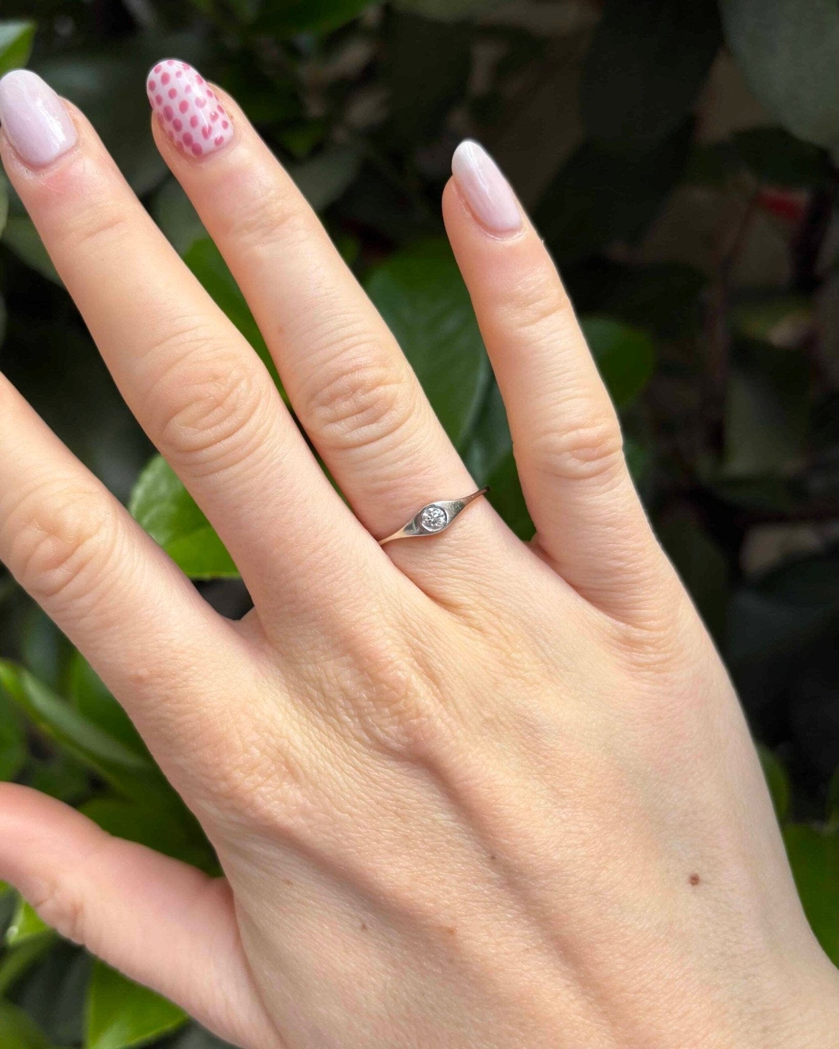 Bague Solitaire Diamant 0.10 carat "Yuna" - Elliade Paris