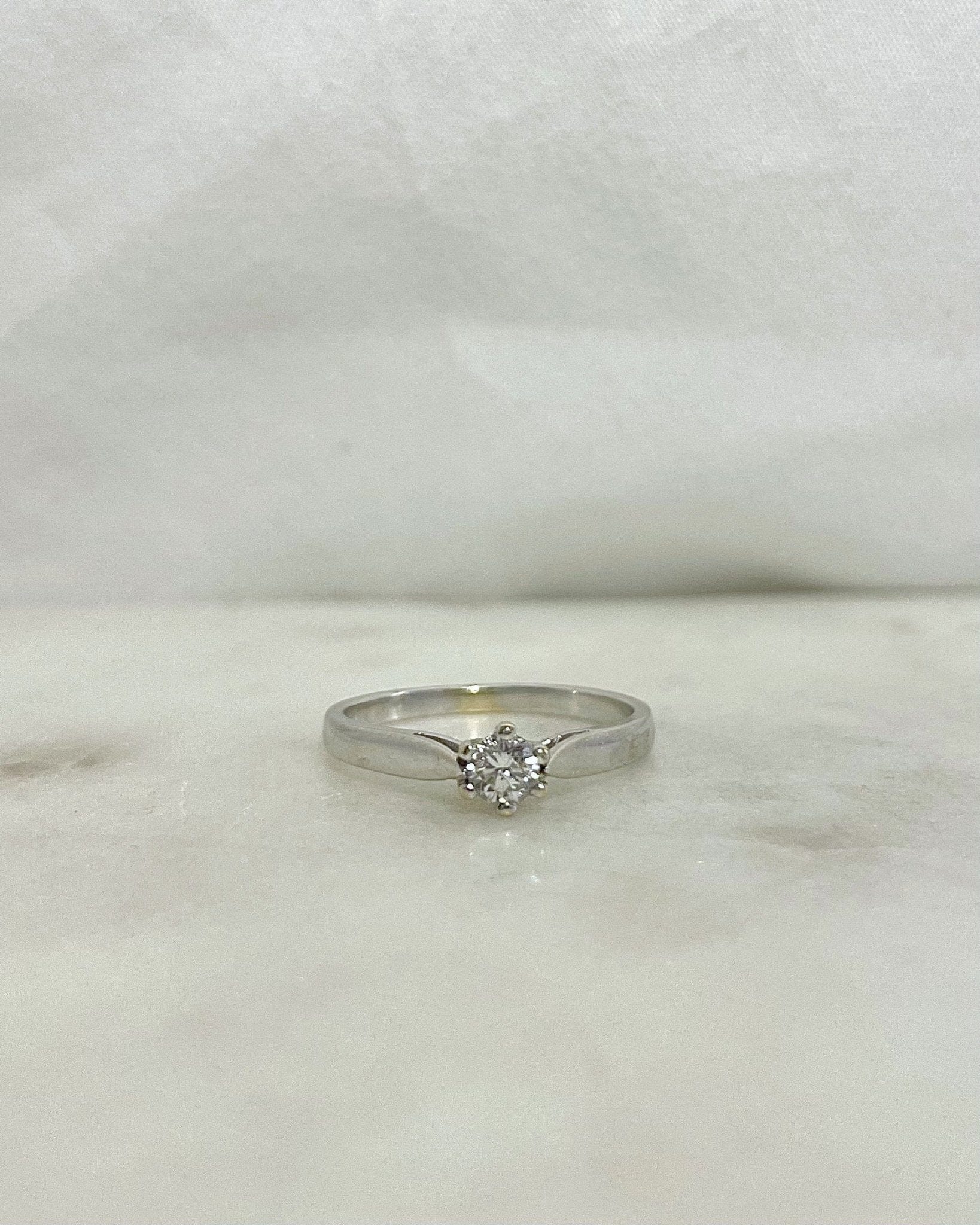 Bague Solitaire Diamant 0.20 carat "Zélie" - Elliade Paris