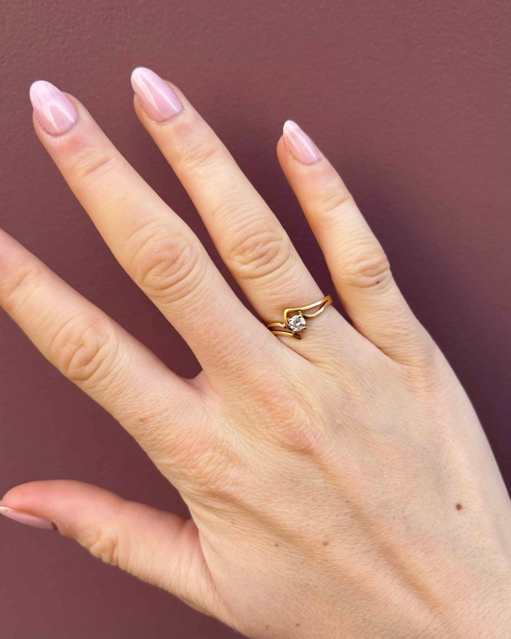 Bague Solitaire Diamant 0.25 carat "Alisson" - Elliade Paris
