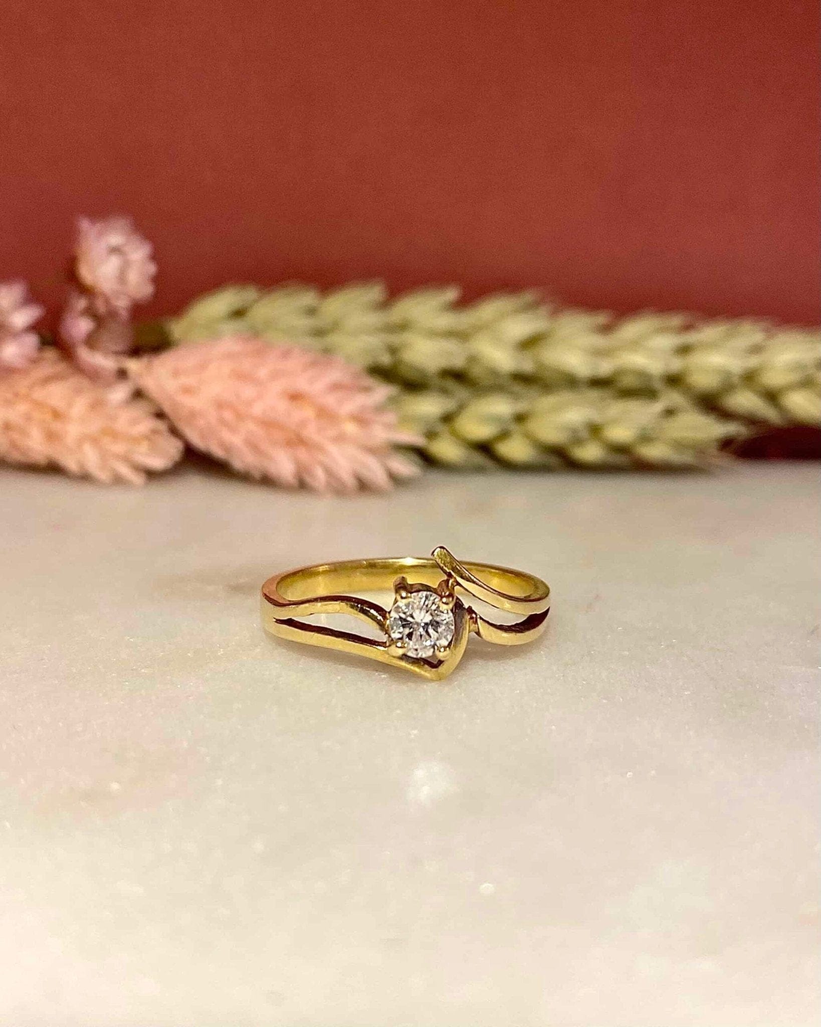 Bague Solitaire Diamant 0.25 carat "Alisson" - Elliade Paris