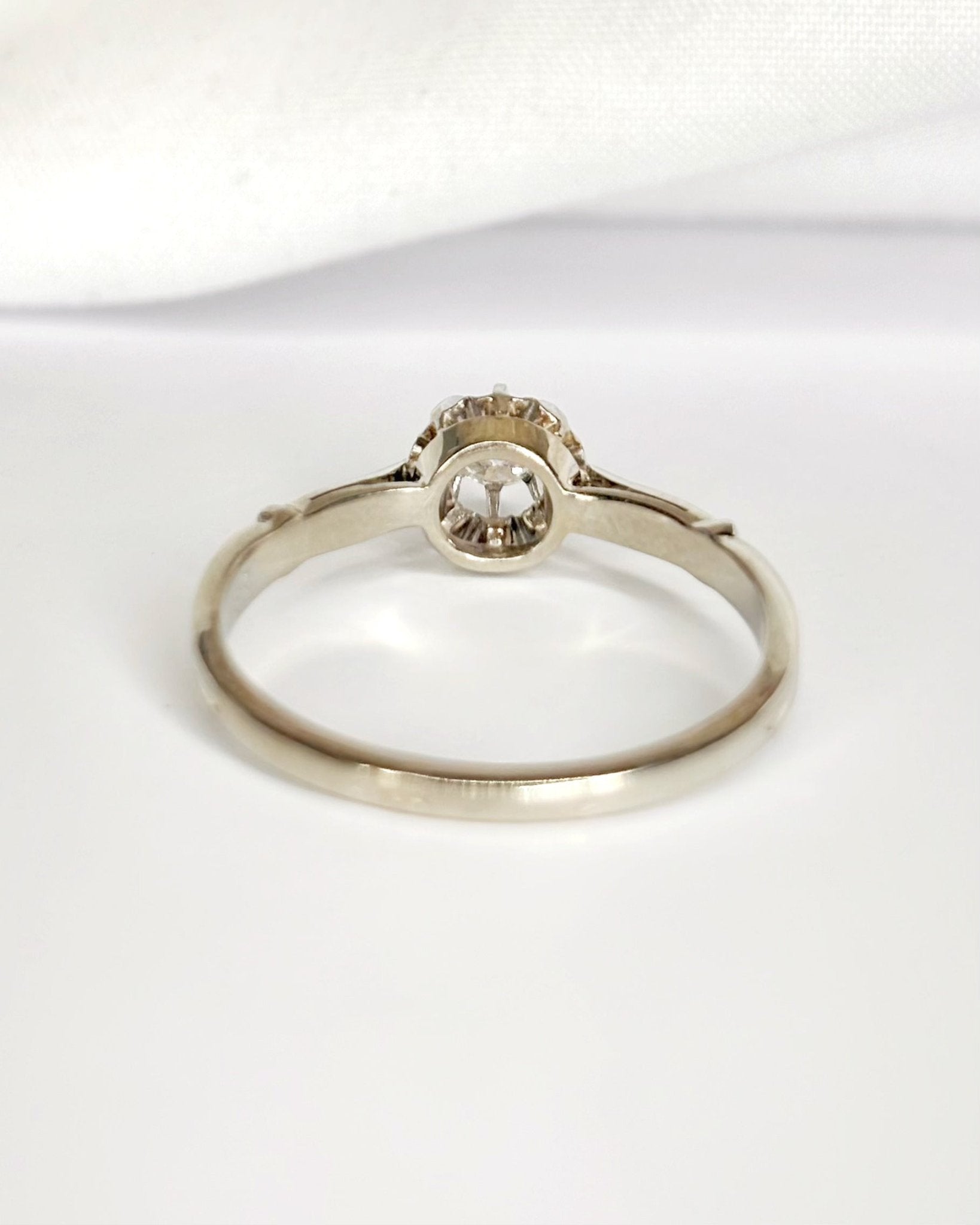 Bague Solitaire Diamant 0.25 carat "Félisse" - Elliade Paris