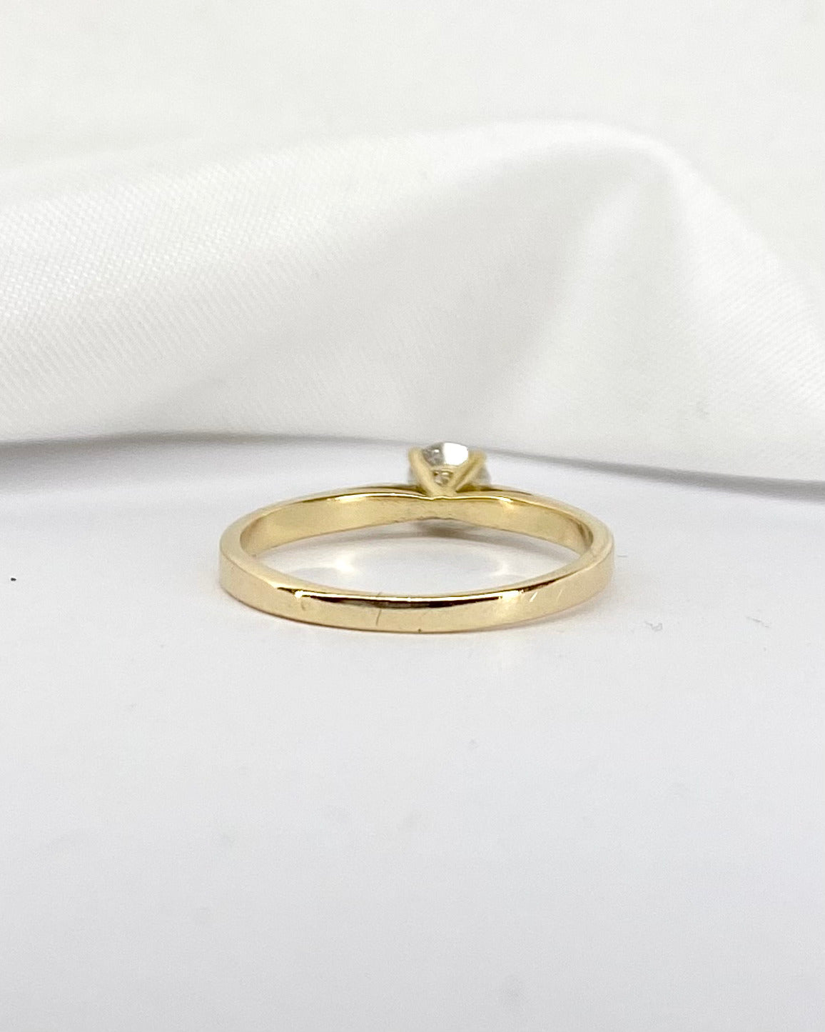 Bague Solitaire Diamant 0.25 carat "Jovana" - Elliade Paris