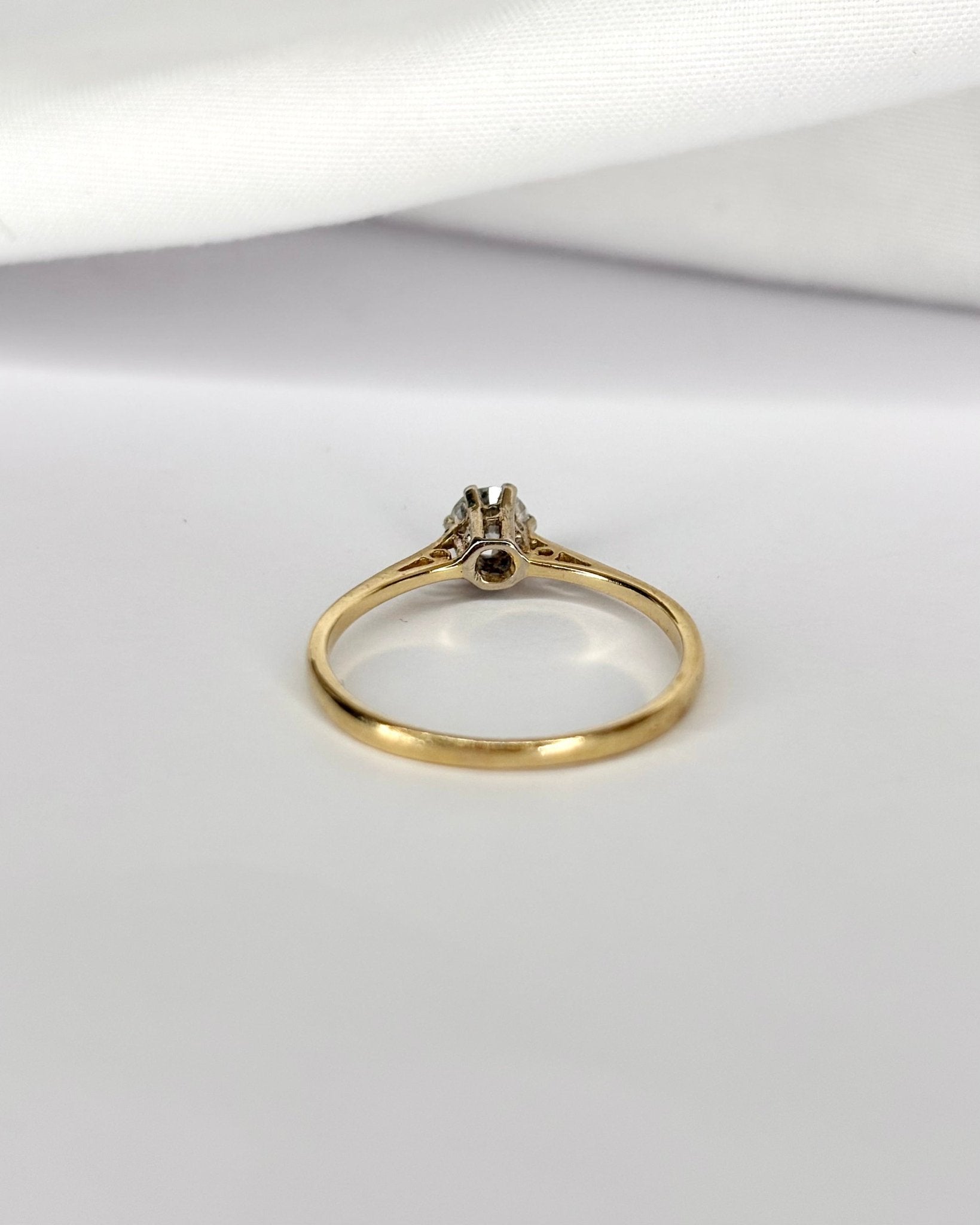 Bague Solitaire Diamant 0.27 carat "Manille" - Elliade Paris