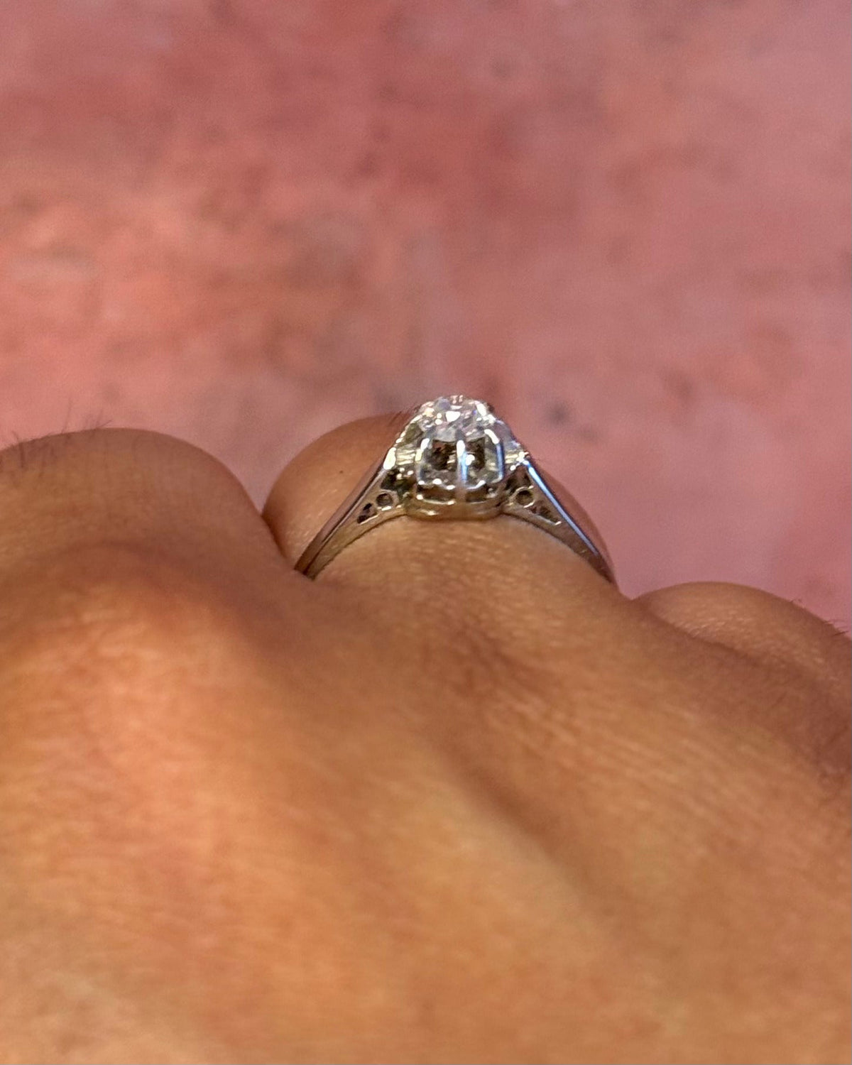 Bague Solitaire Diamant 0.29 carat "Josie" - Elliade Paris