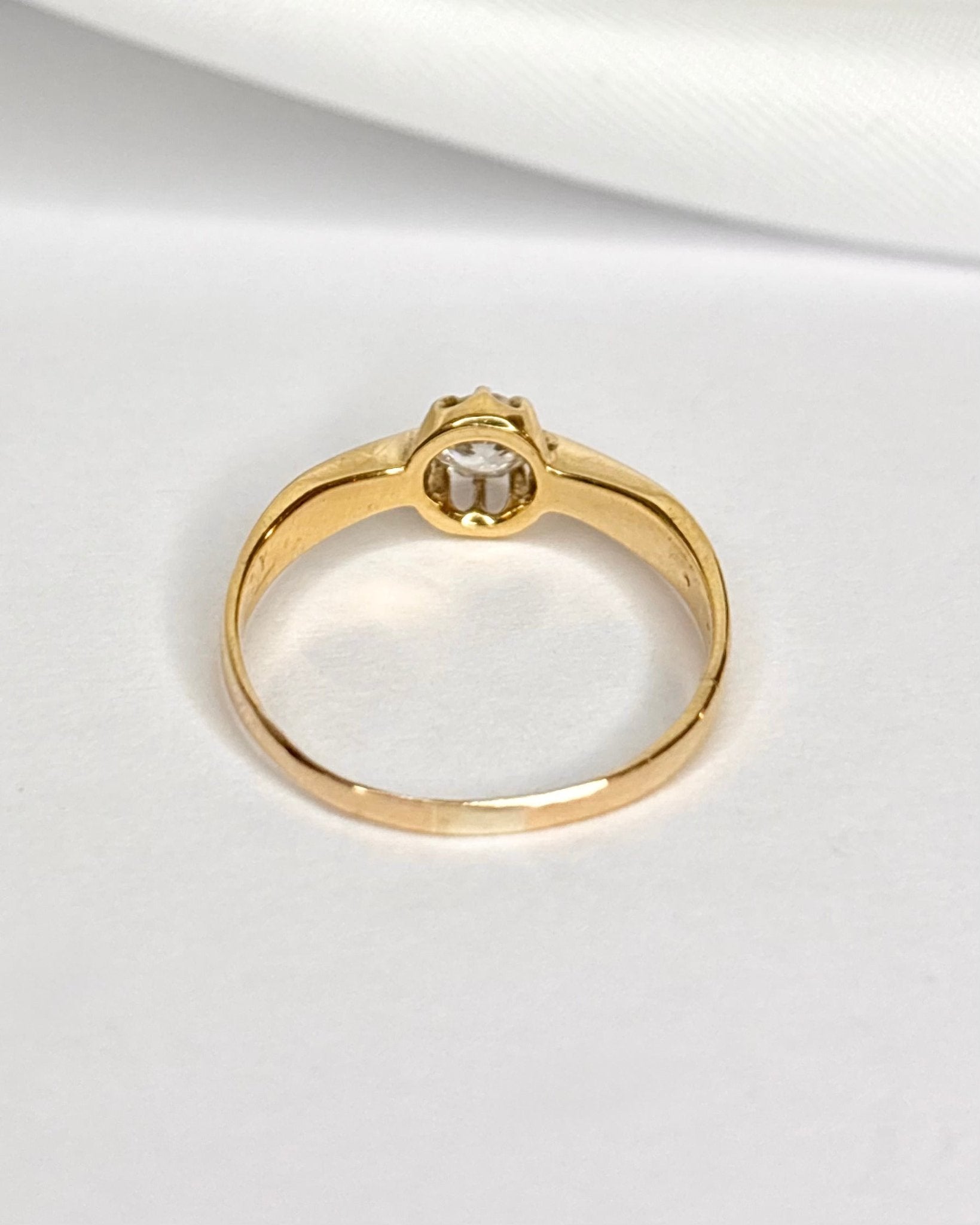 Bague Solitaire Diamant 0.30 carat "Anais" - Elliade Paris