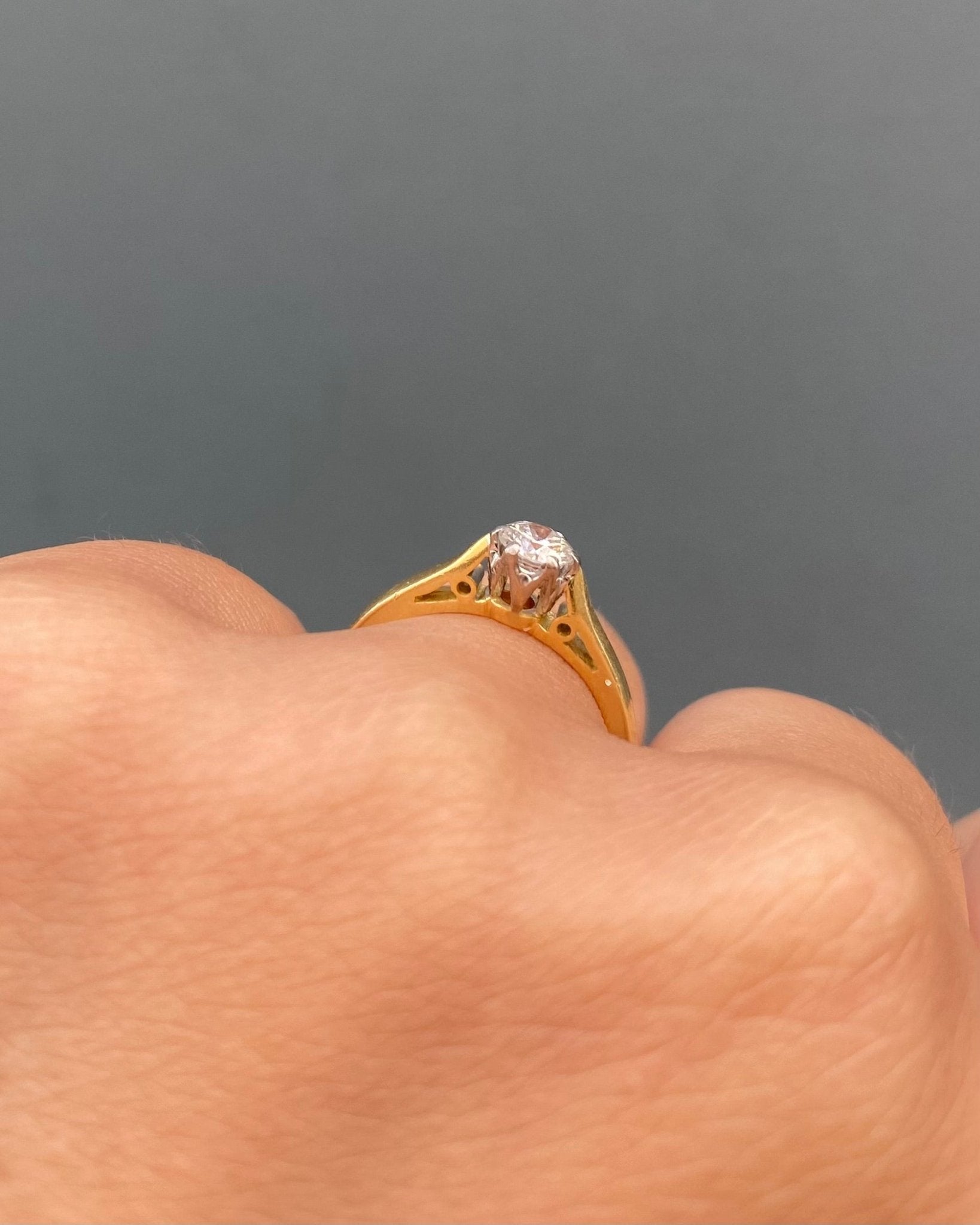 Bague Solitaire Diamant 0.30 carat "Karen" - Elliade Paris