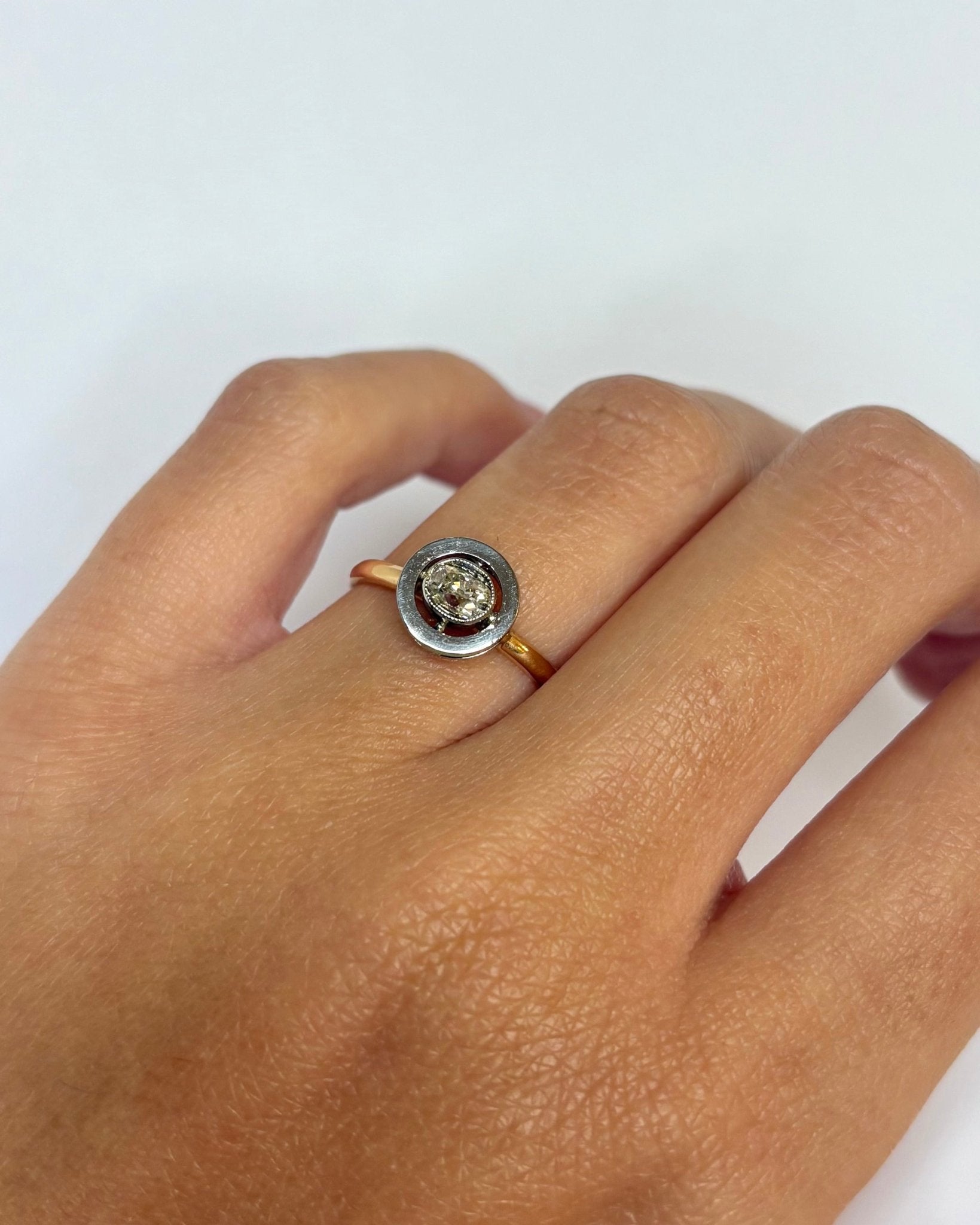 Bague Solitaire Diamant 0.30 carat "Lorea" - Elliade Paris